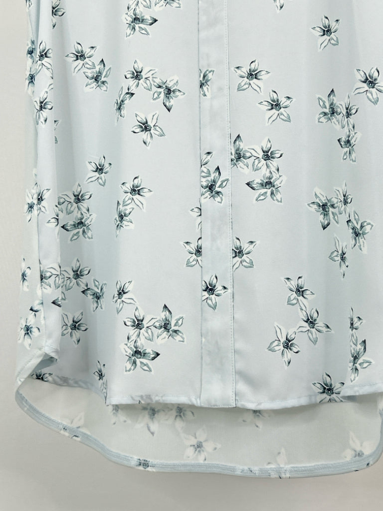 ANN TAYLOR Size S Blue floral Women's Top