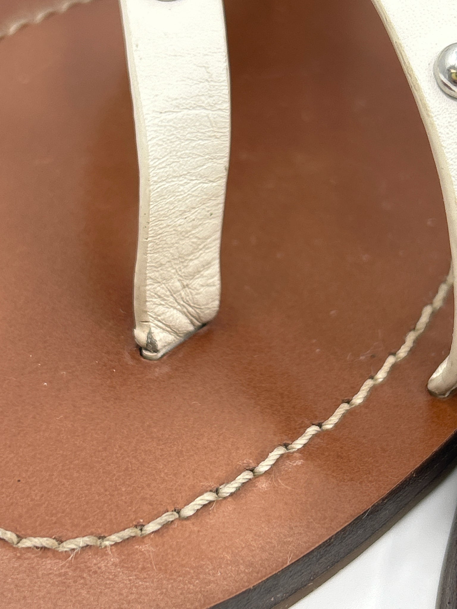 TORY BURCH Size 9M Ivory Women Sandal