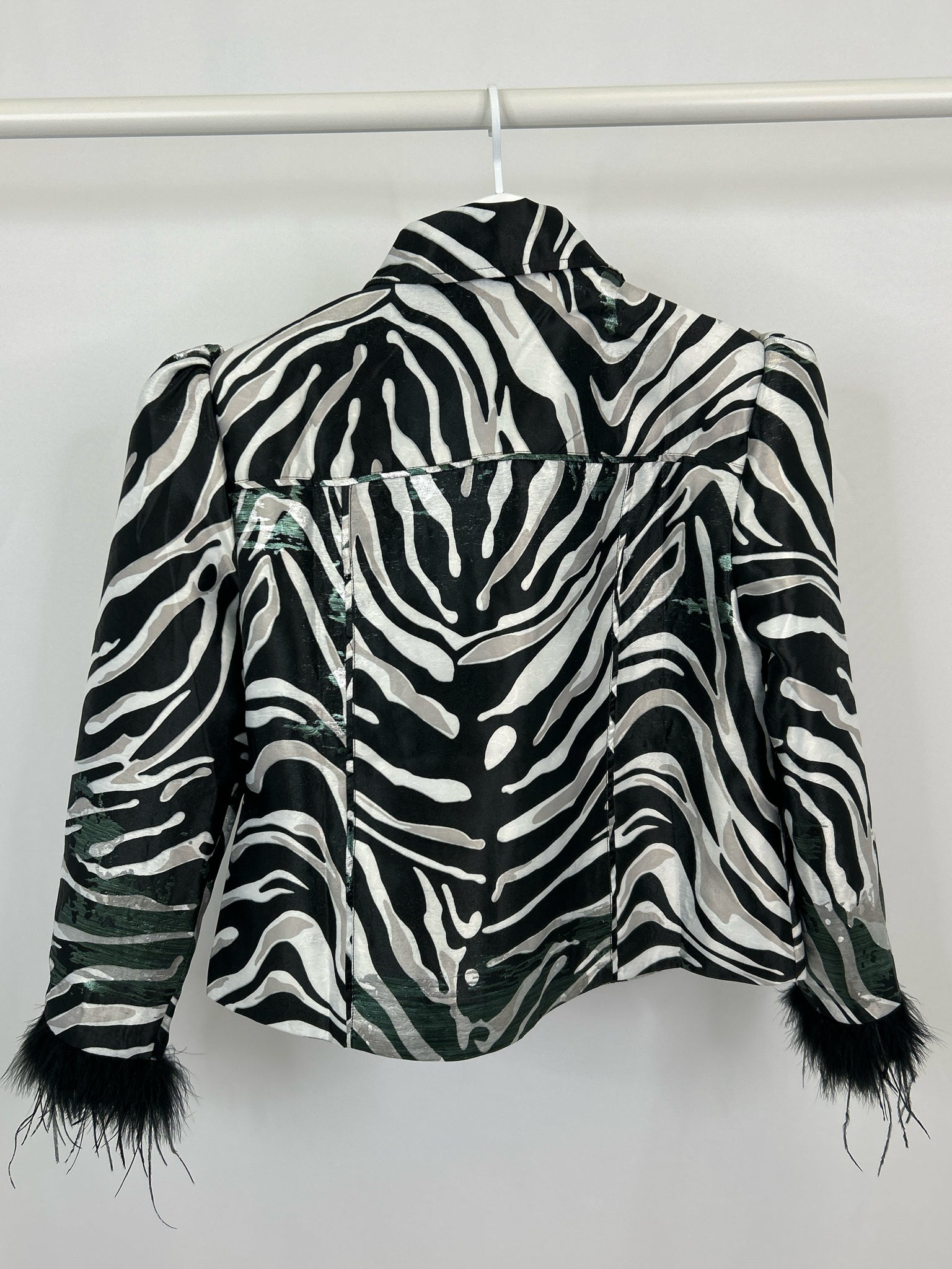 BEREK Black Print Women Jacket