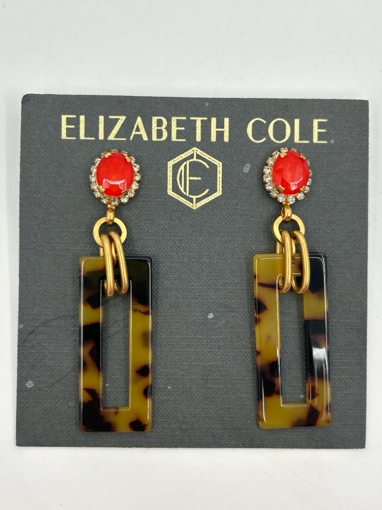 ELIZABETH COLE TORTOISE SHELL Earrings