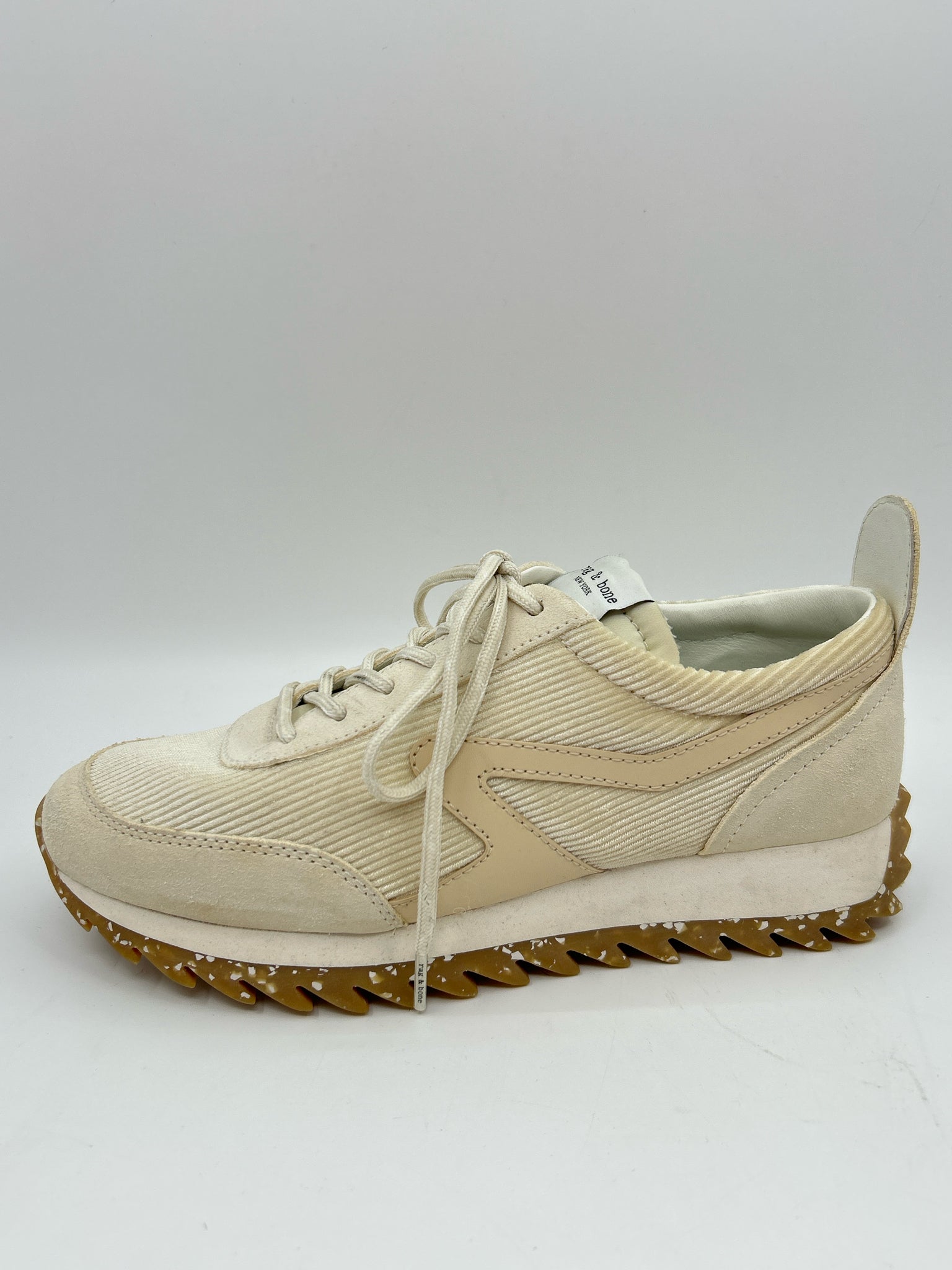 RAG & BONE Size 39 Cream Women Sneakers