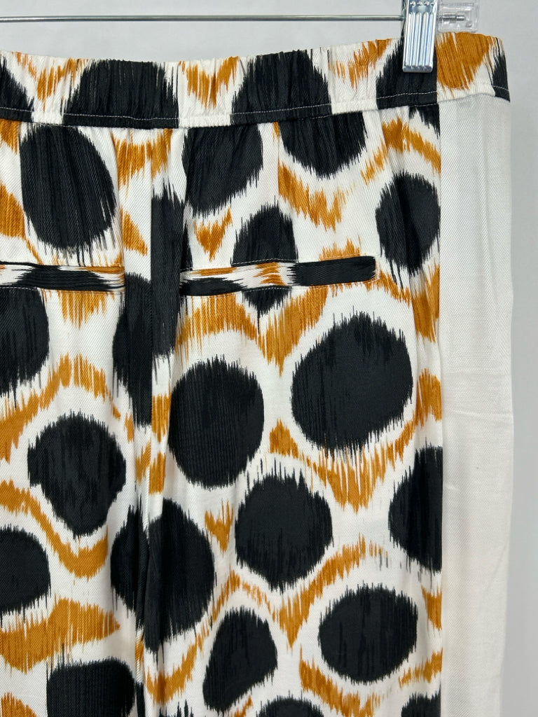 MAEVE Women Size 12 White and black Pants