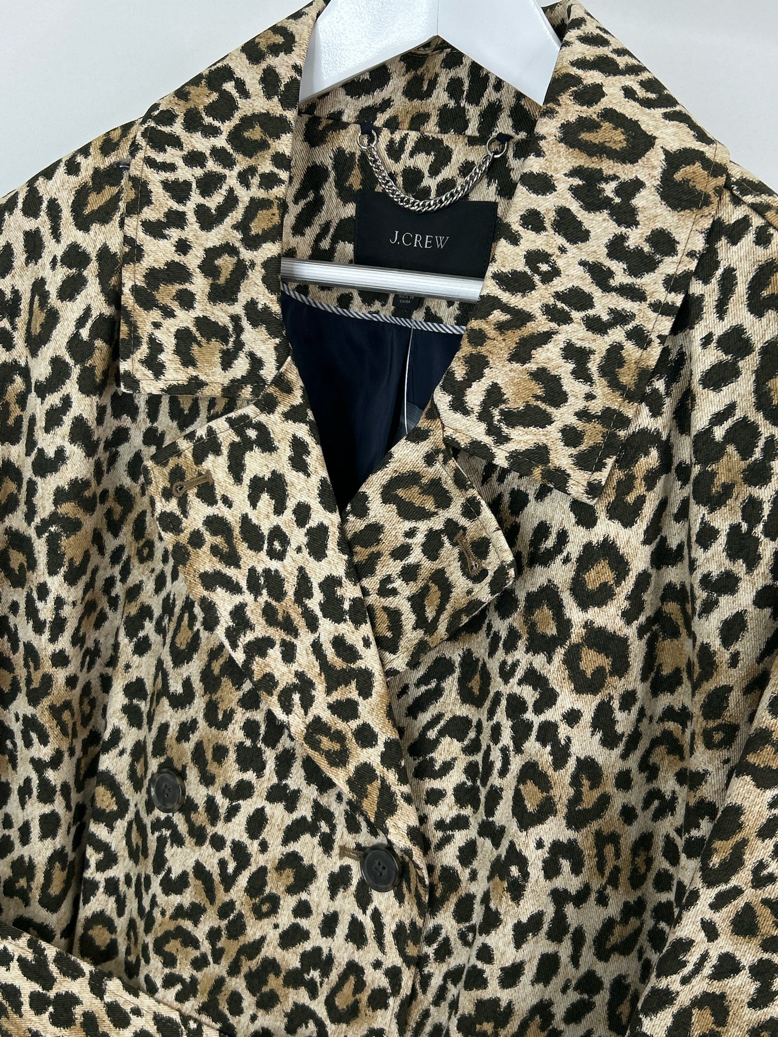 J CREW Size XXL BEIGE AND BLACK Women Jacket