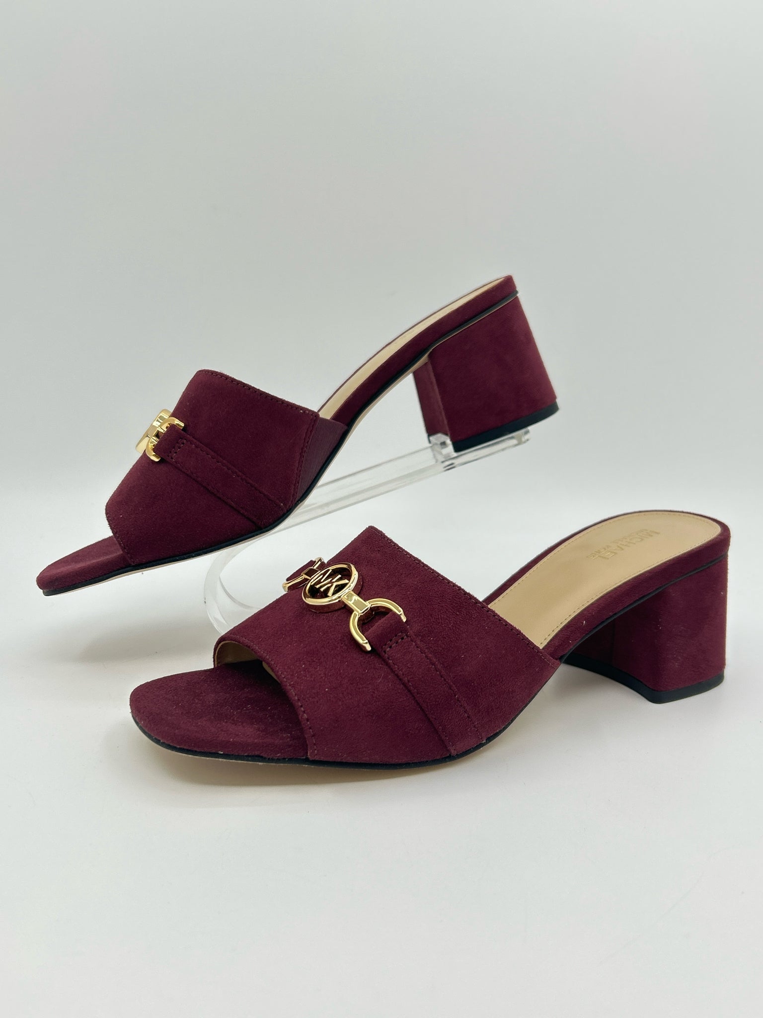 MICHAEL MICHAEL KORS Size 7.5M Burgundy Women Sandal