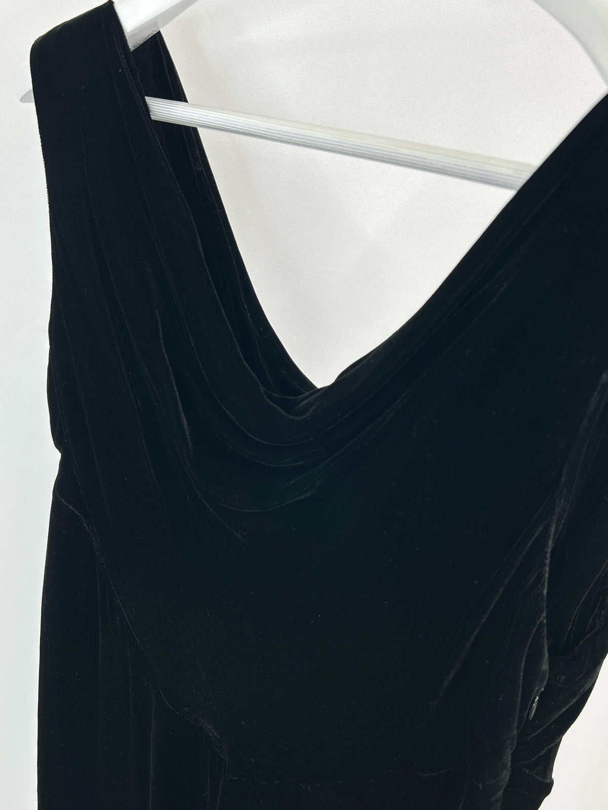 BROOKS BROTHERS Size 12 Black velvet Women Dress