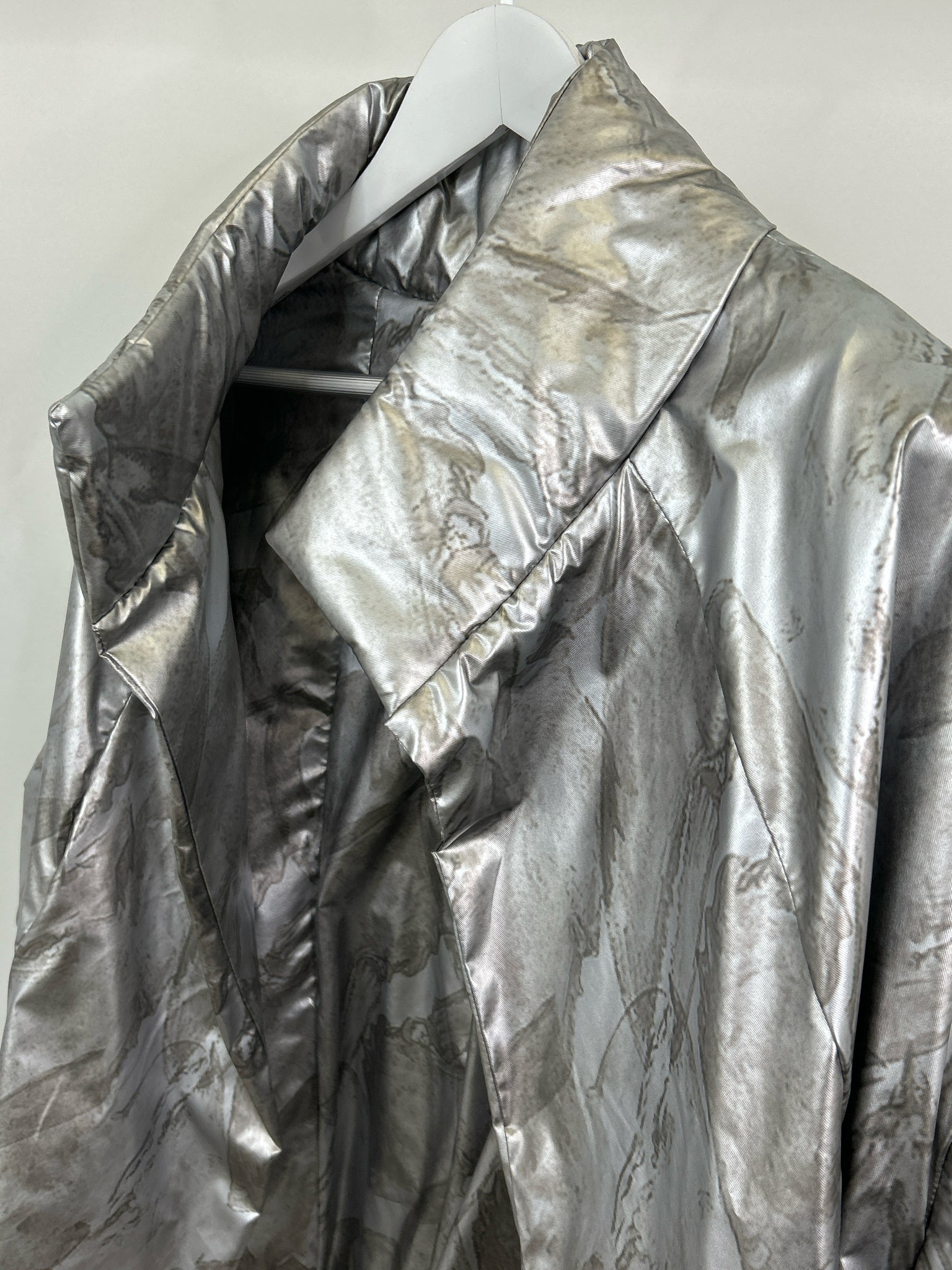 PLANET by Lauren G Size One Size Silver Women Jacket