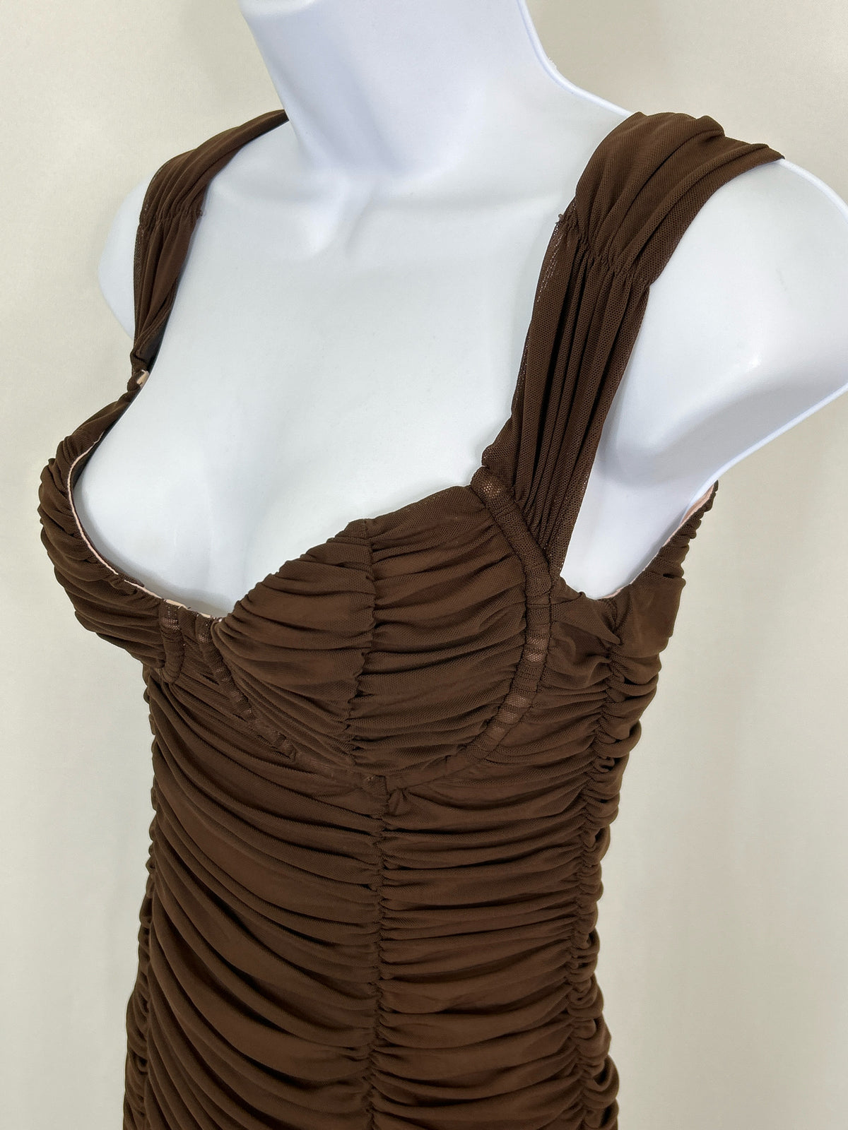 MAJORELLE Size S Brown Women Dress