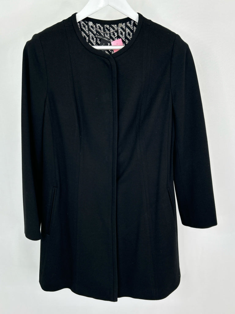 CHICO'S Women Size 8 Black Coat