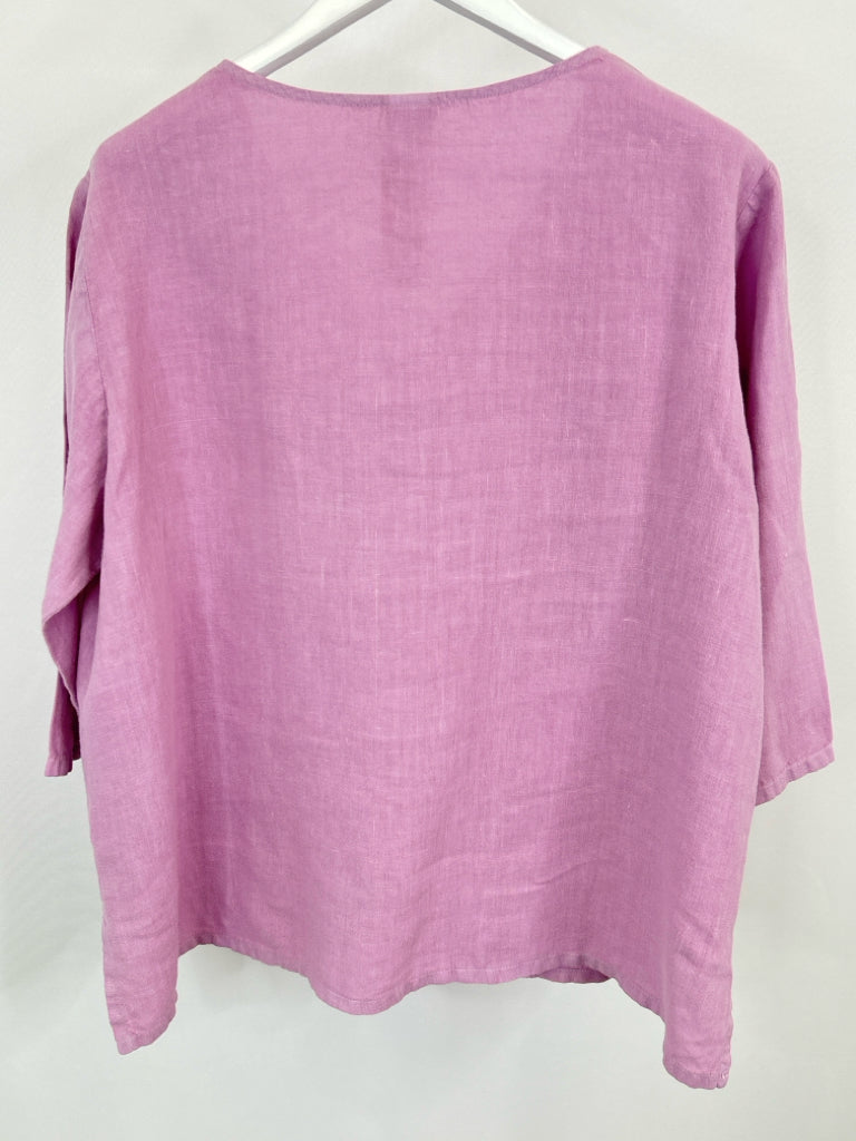 MATCH POINT Size XL Plum Women's Tunic