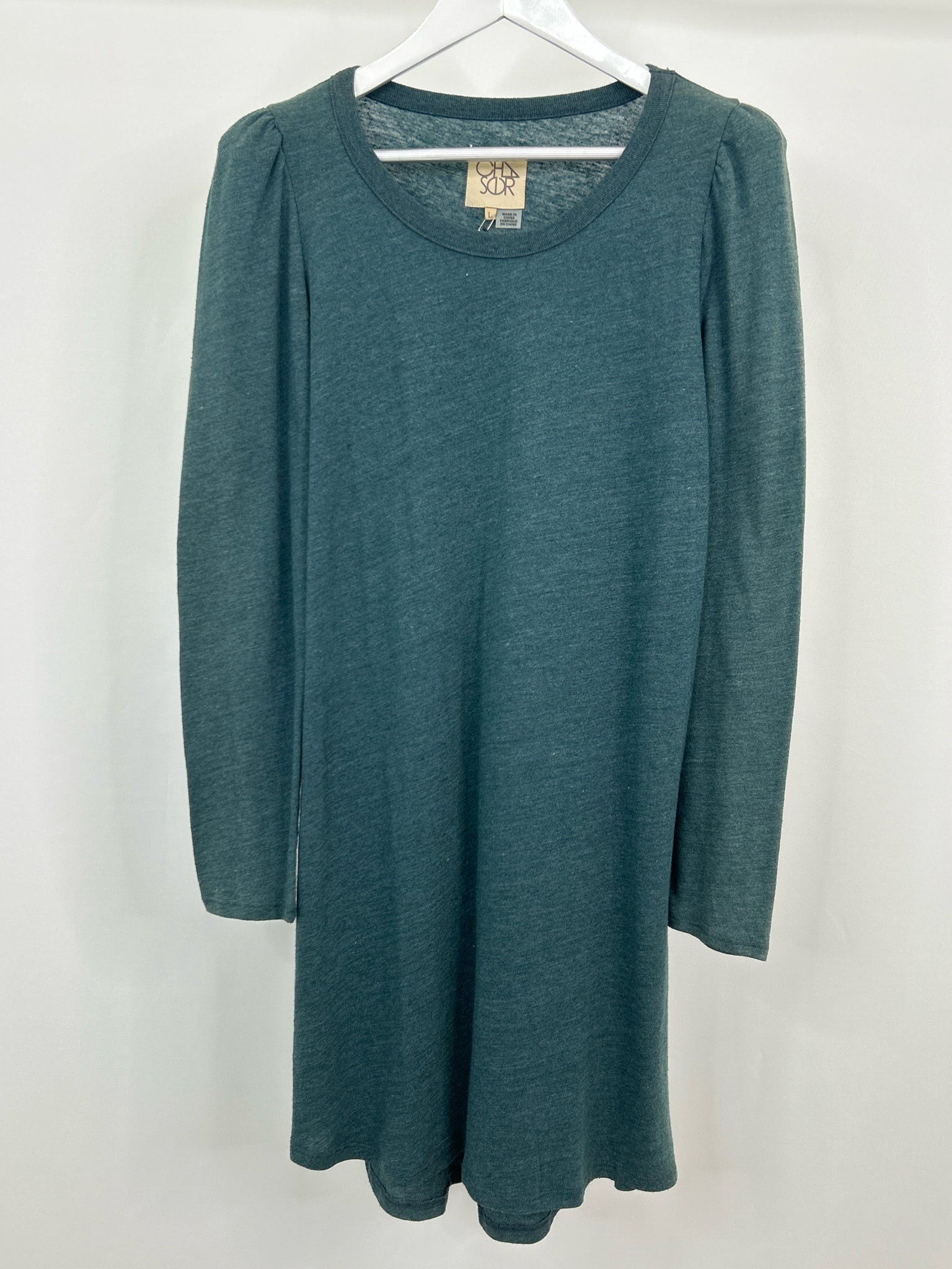 CHASER Size L Green Women Dress