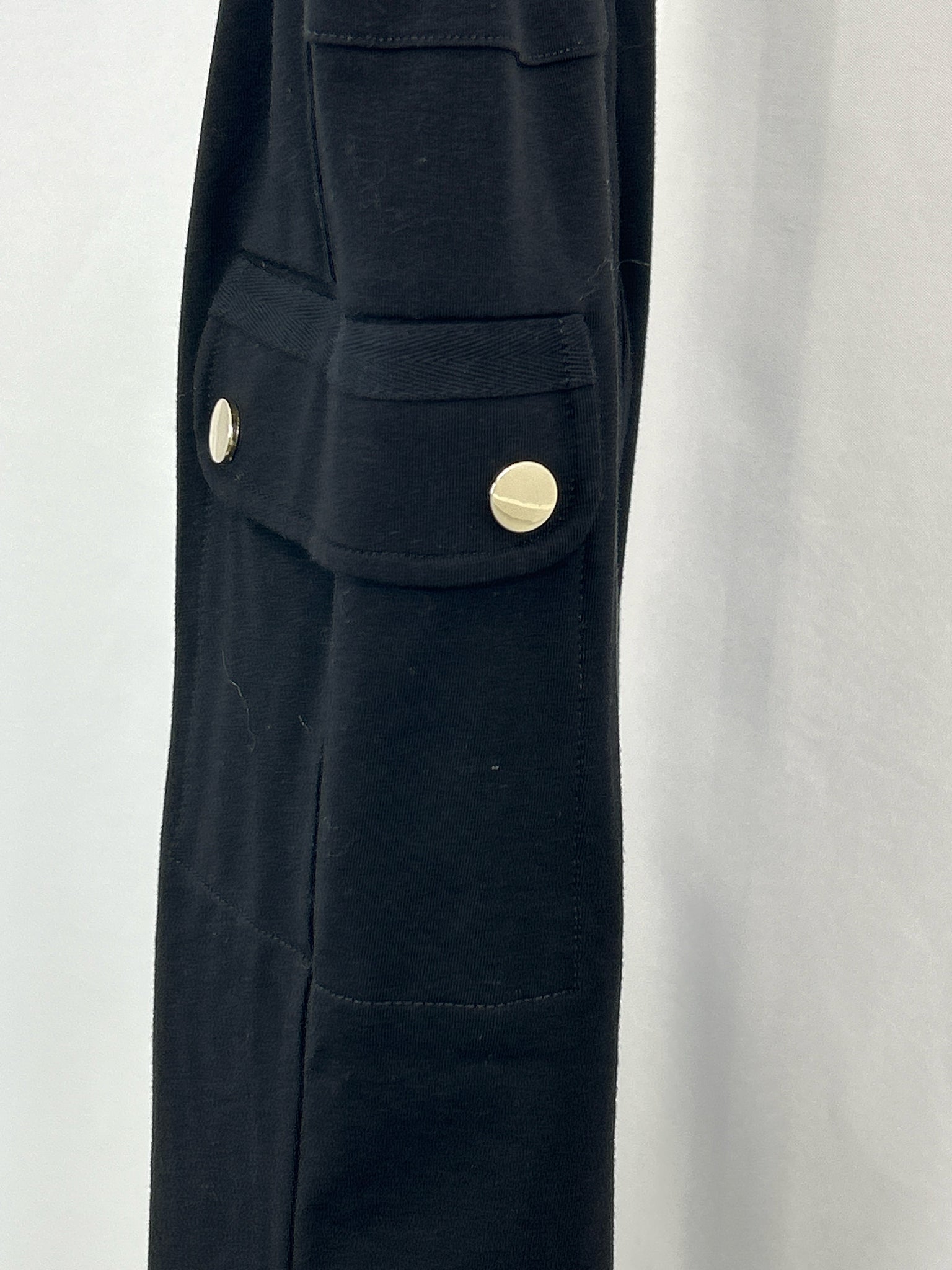 CHICO'S Size 1/US Size 8/10 Black Women Pants NWT