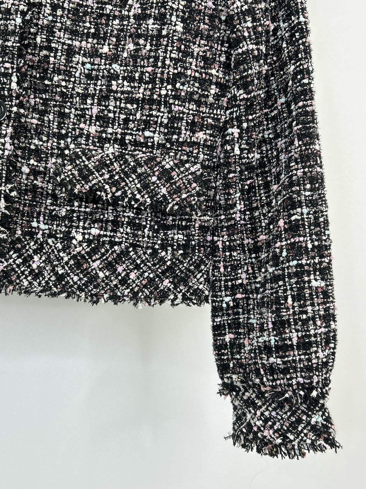 ANN TAYLOR Size 2 BLACK AND PINK Women Jacket