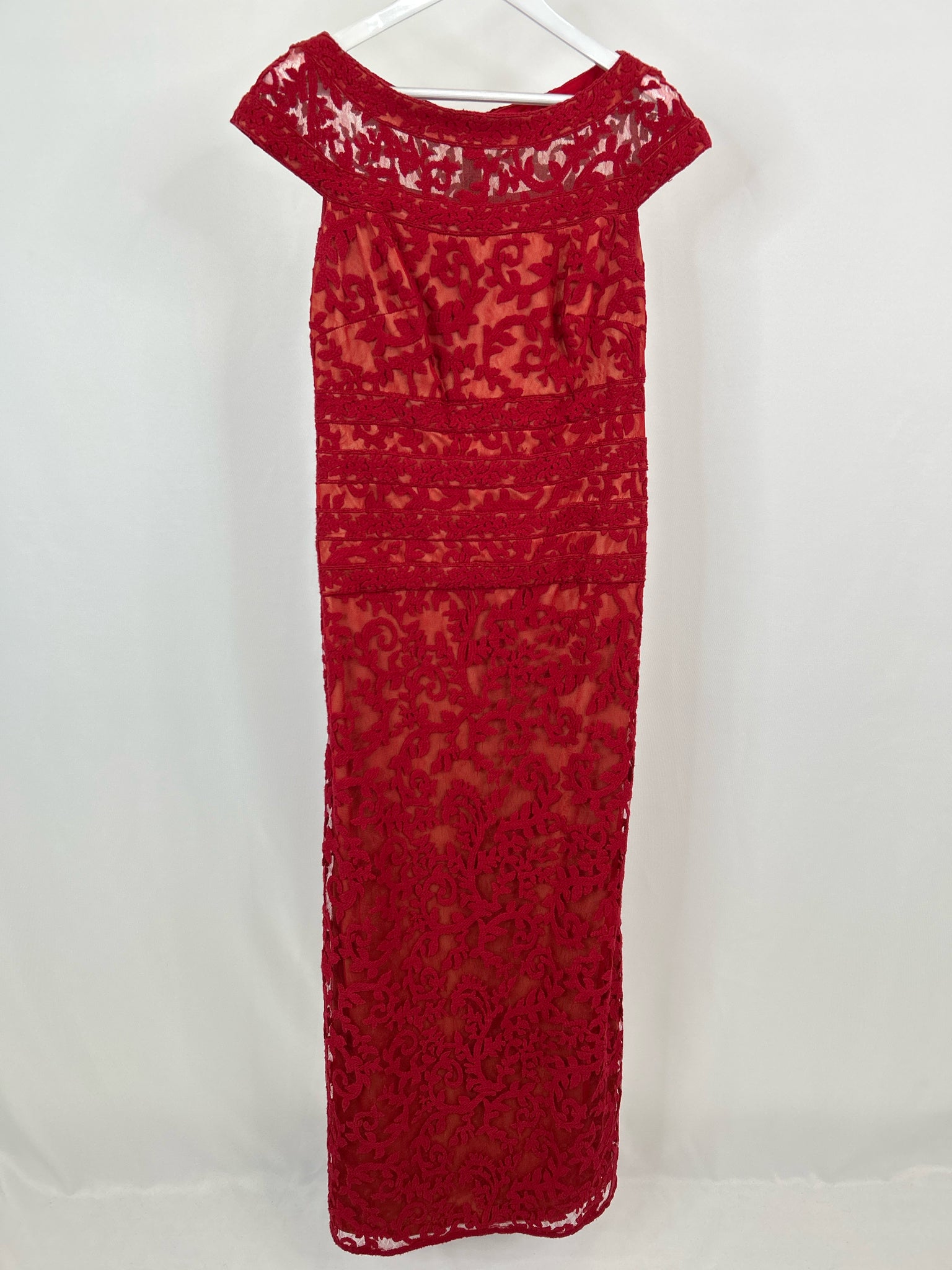 TADASHI SHOJI Size 10 Red Women Dress