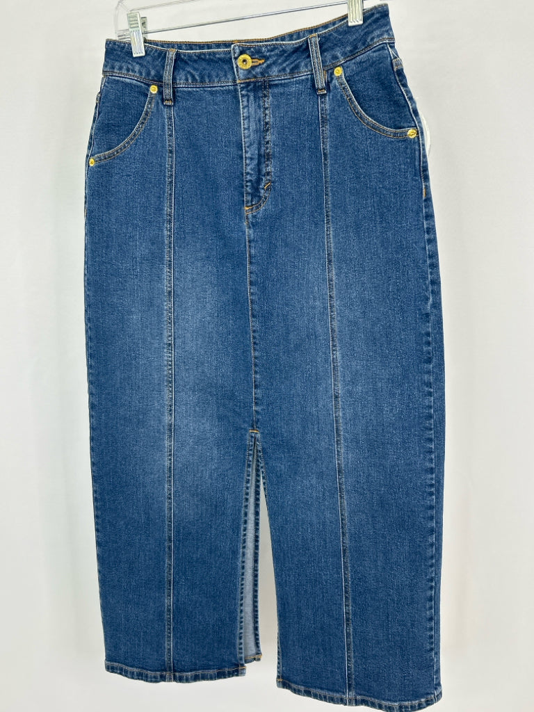 INC Women Size 6/28 BLUE DENIM Skirt