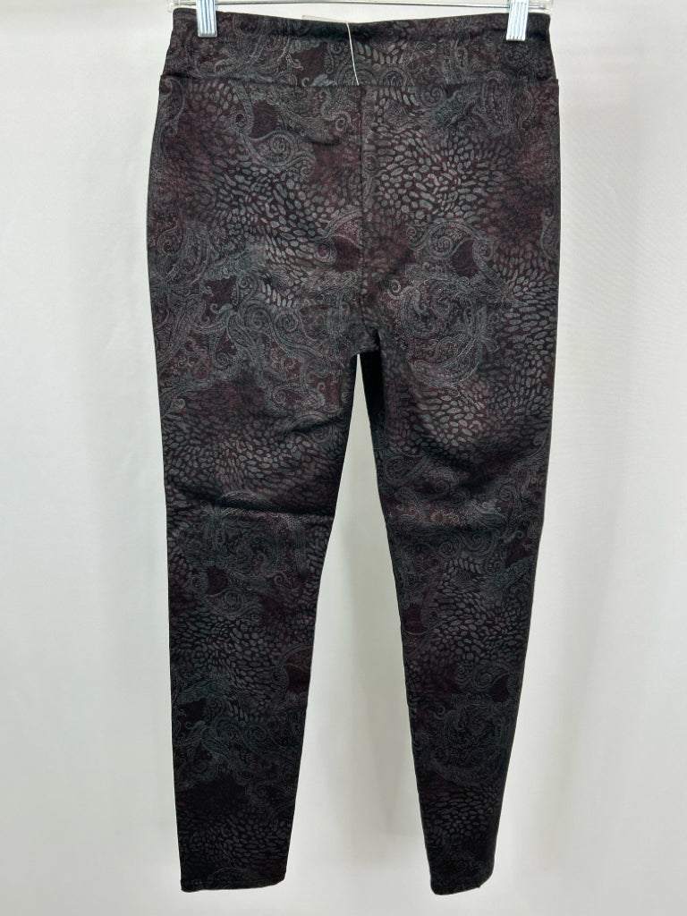 ETHYL Women Size 4 Brown Print Pants