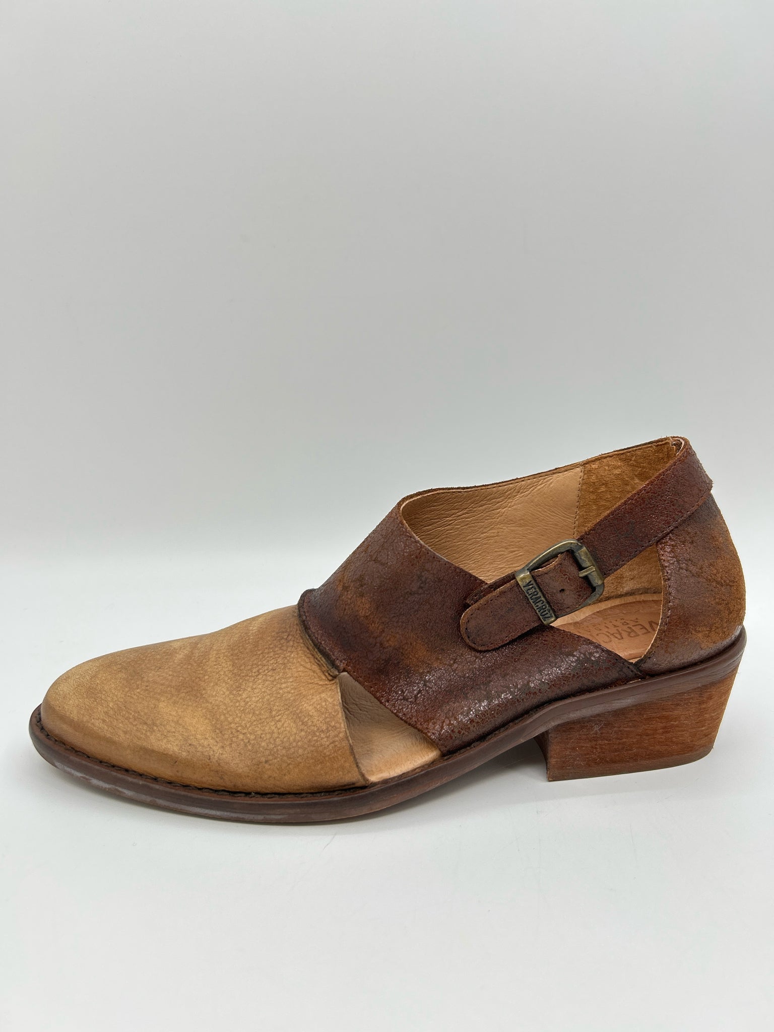 Veracruz Size 41 CREAM AND BROWN Women Booties