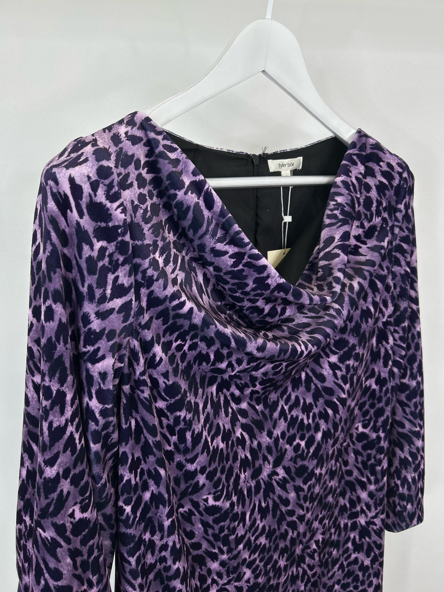 TYLER BOE Size S Purple Print Women Dress
