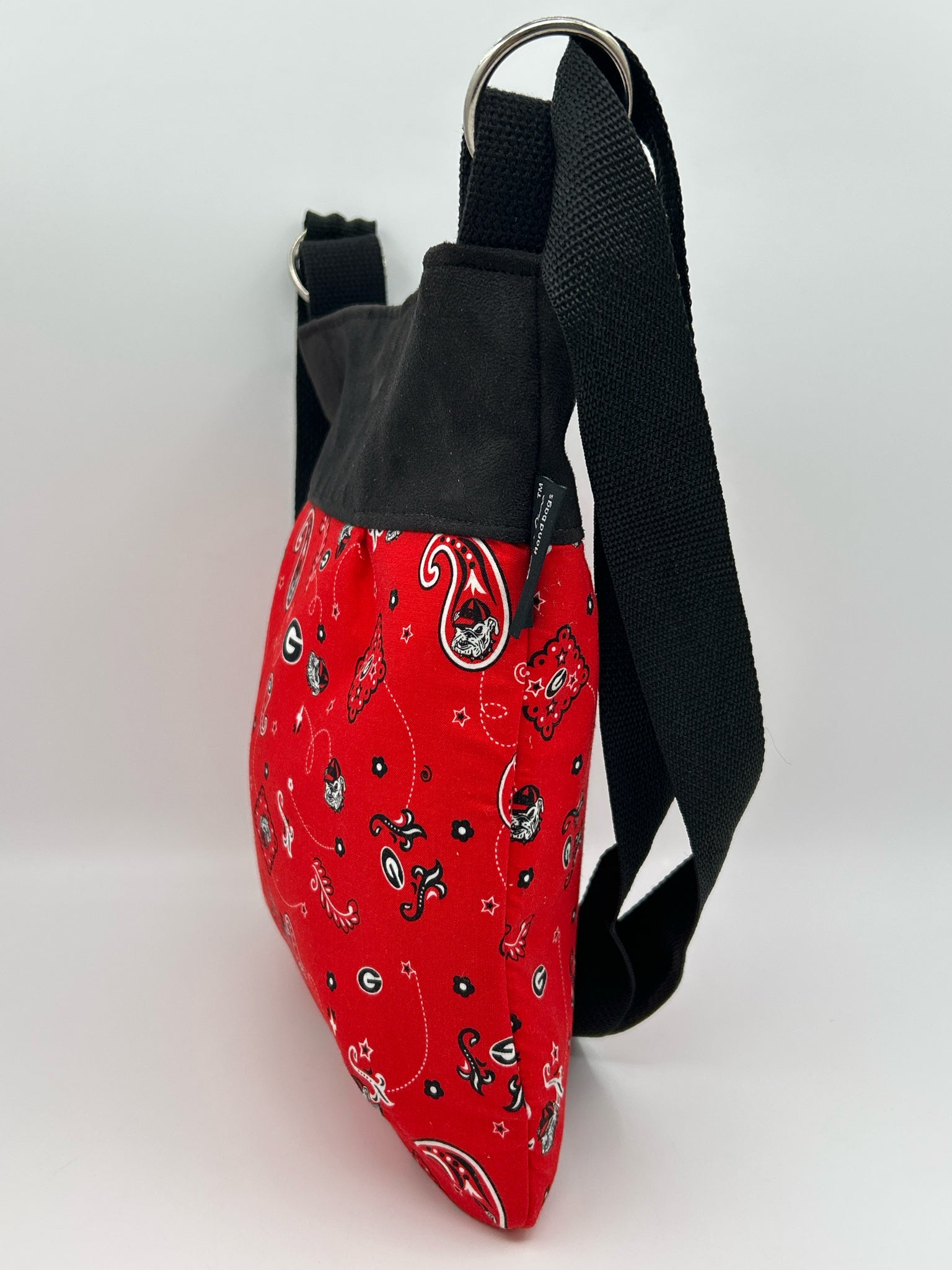 Maddy Moo Red and Black Women Purse
