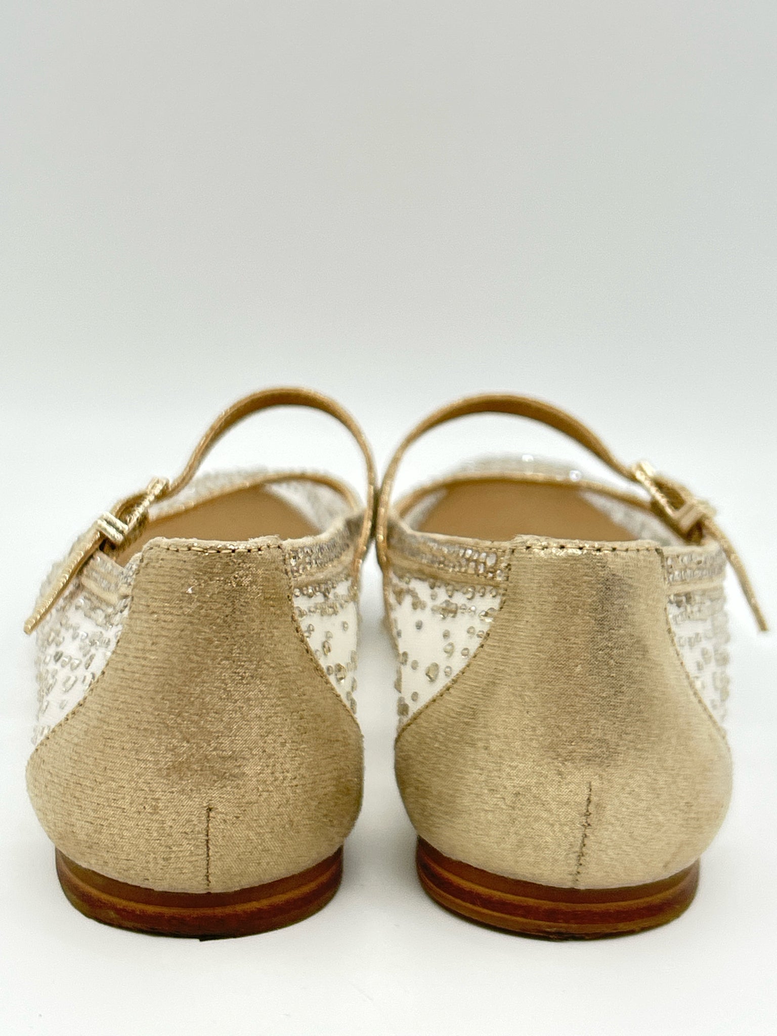 DOLCE VITA Size 7 Gold Women Flats