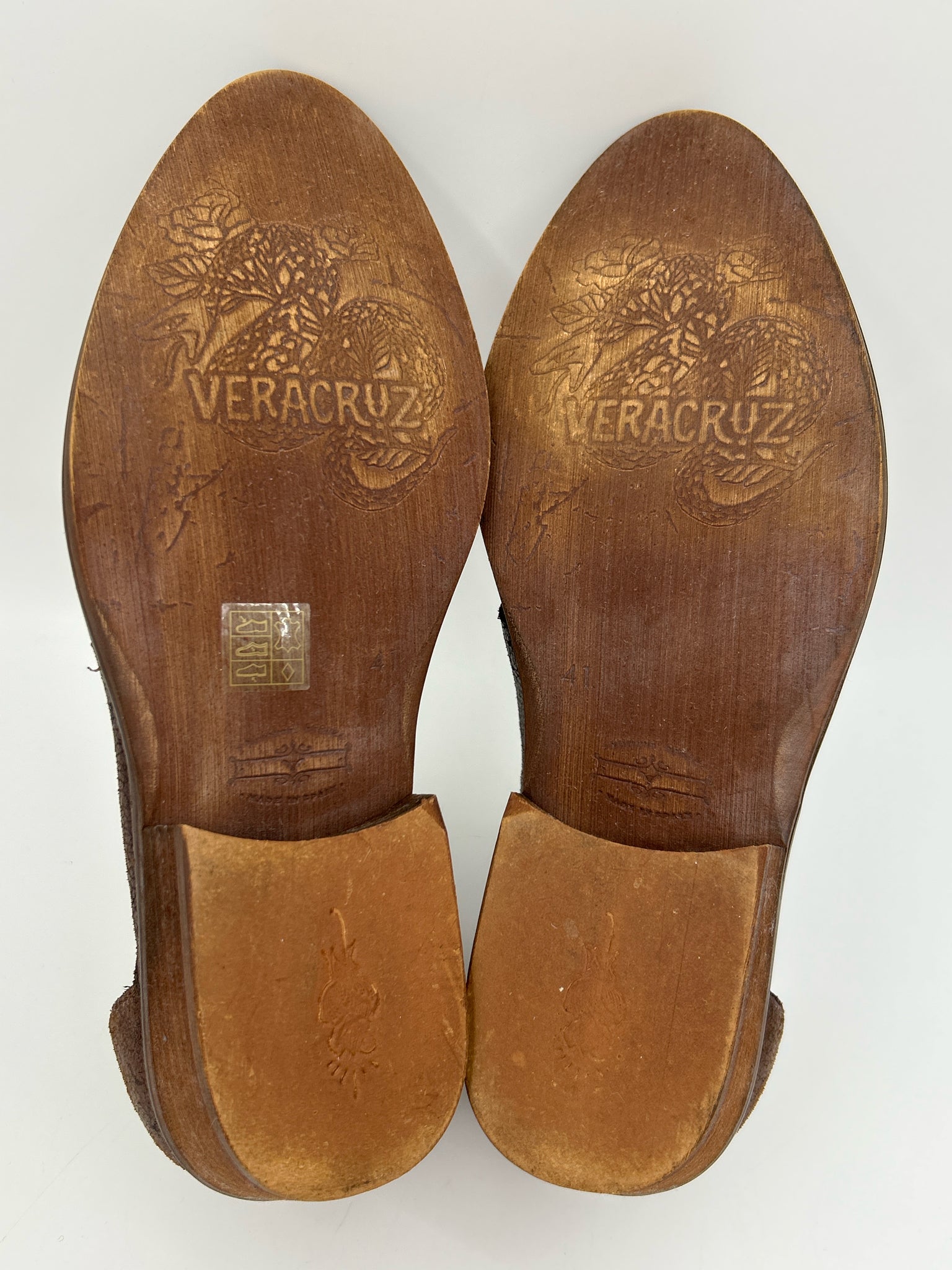 Veracruz Size 41 CREAM AND BROWN Women Booties