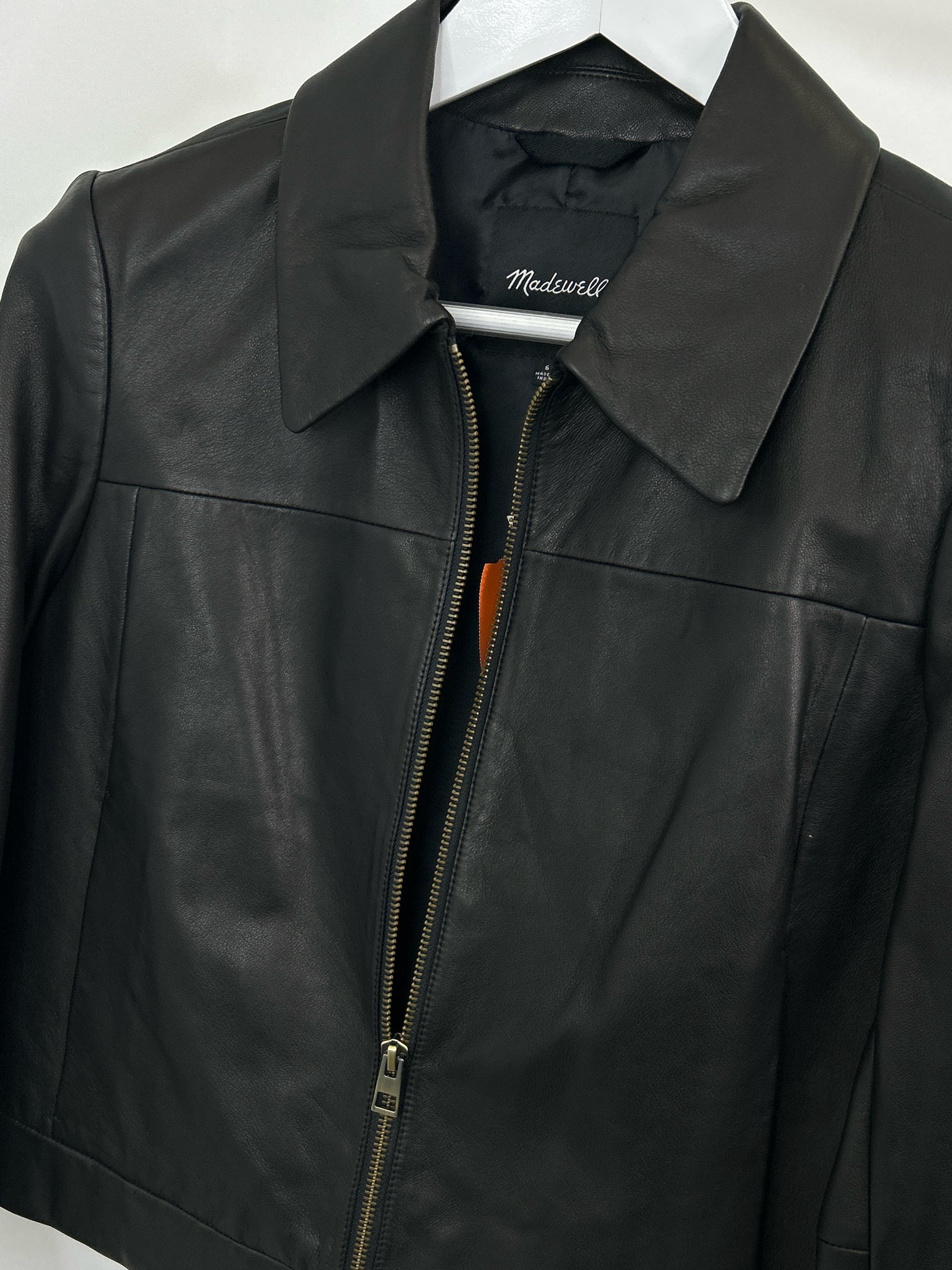 MADEWELL Size 6 Espresso Women Jacket NWT