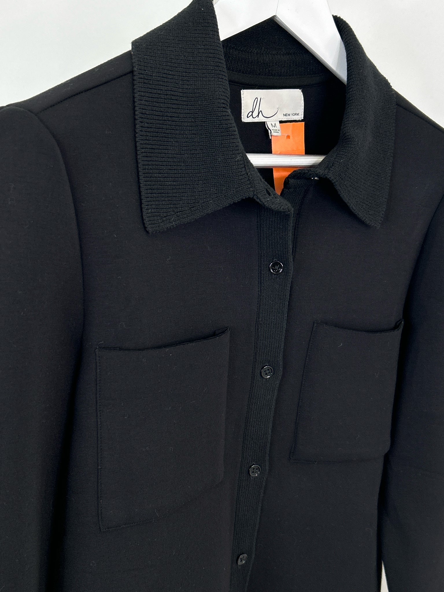 dh New York Size M Black Women Jacket