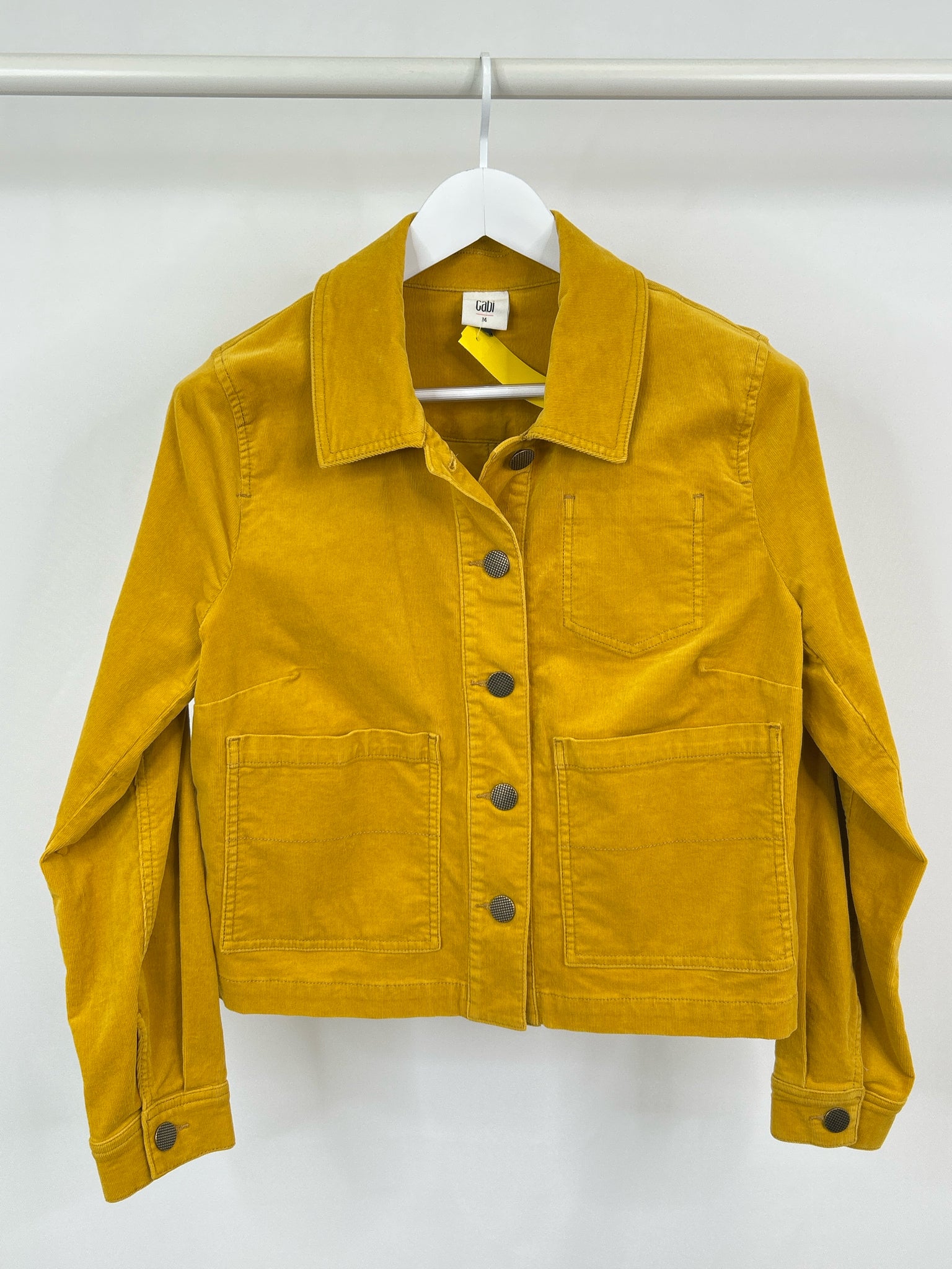 CABI Size M Yellow Women Jacket