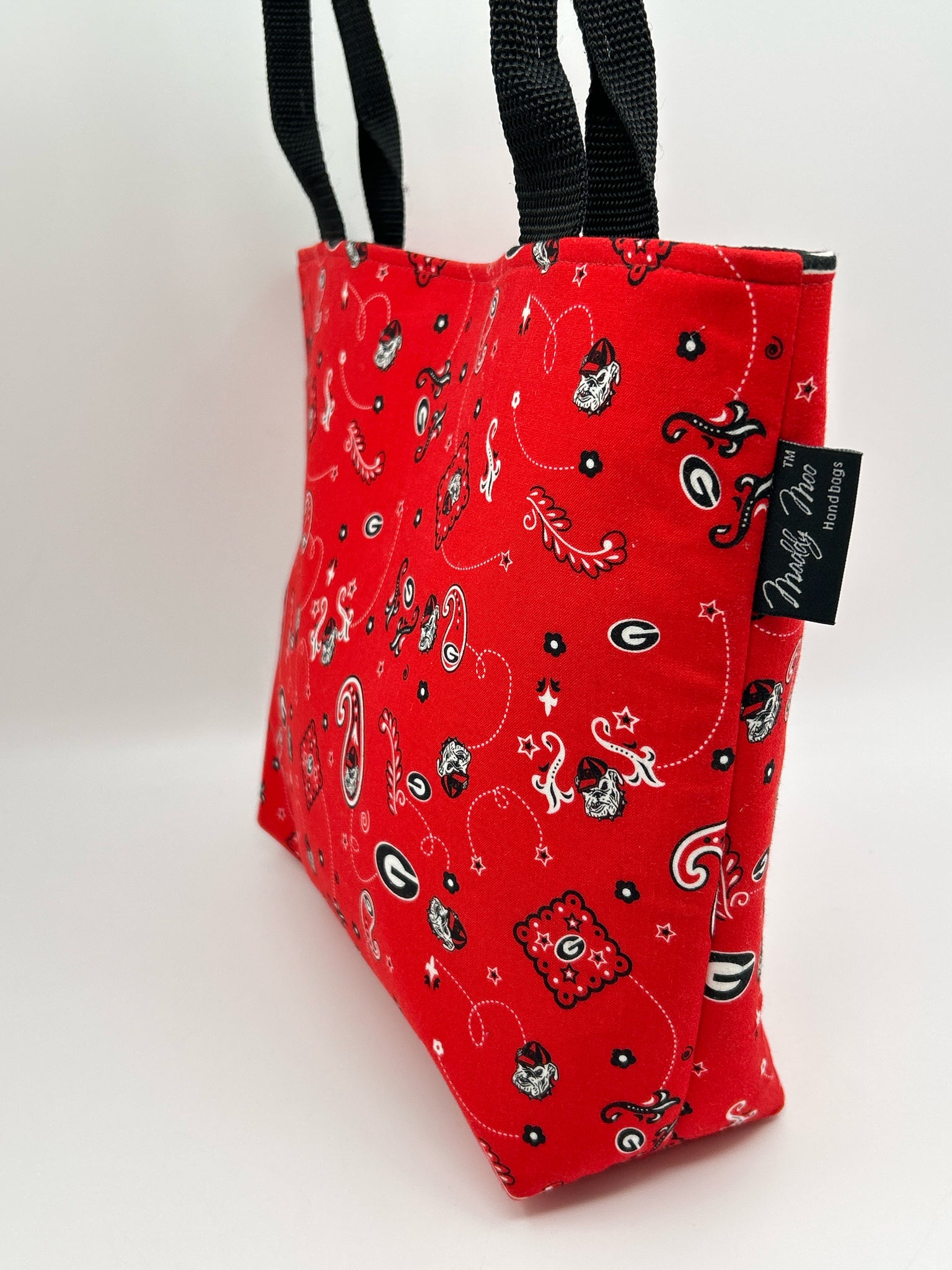 Maddy Moo Red and Black Women Purse