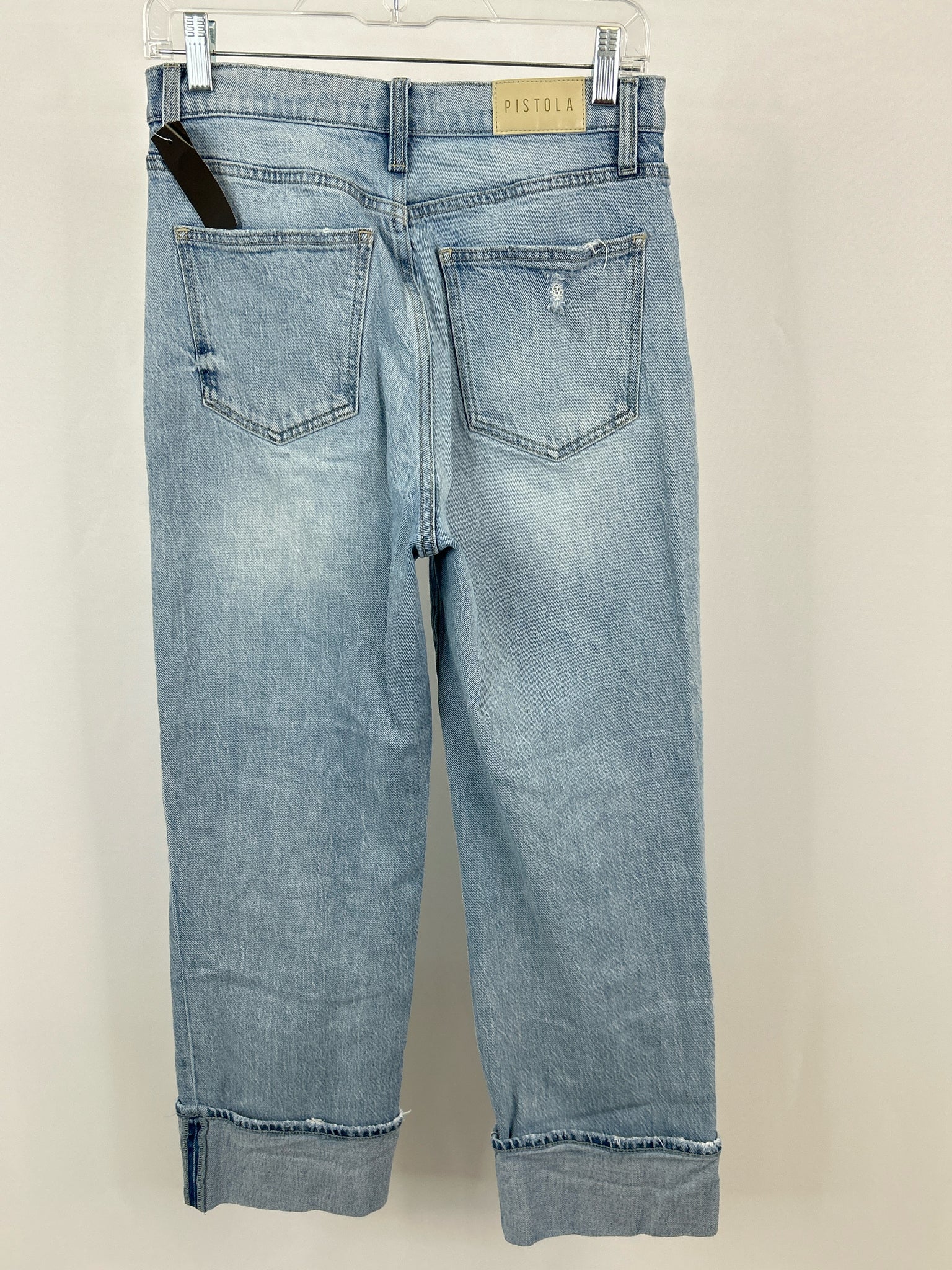 PISTOLA Size 27/4 BLUE DENIM Women jeans