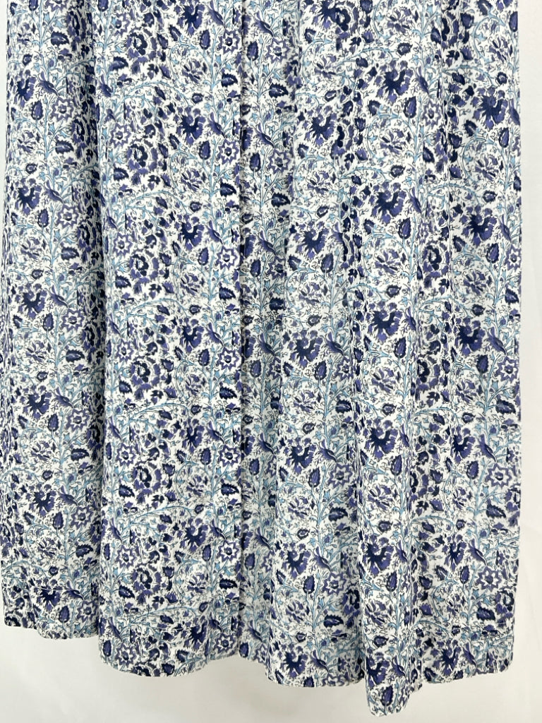 DOLMA Size L Blue Print Women's Dress