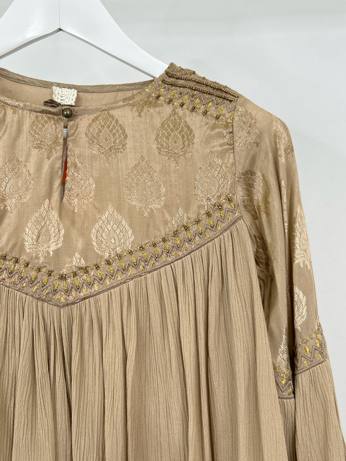 NEKANE NKN Size S Beige Women Blouse