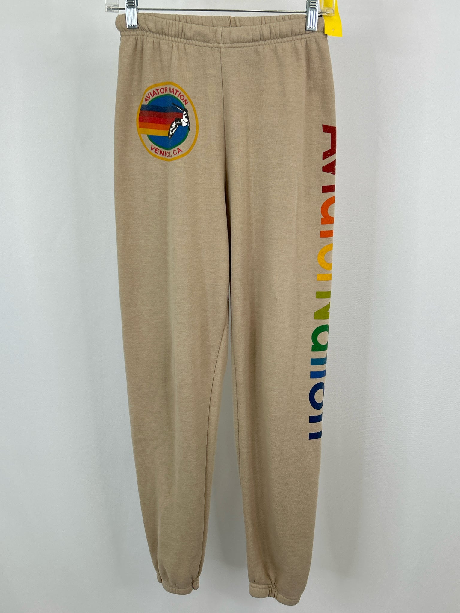 AVIATOR NATION Size S SAND Women Pants