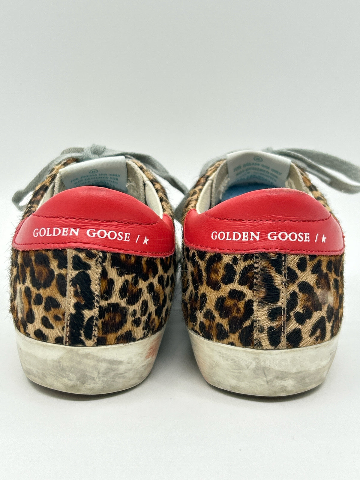 GOLDEN GOOSE Size 38 Animal Print Women Sneakers