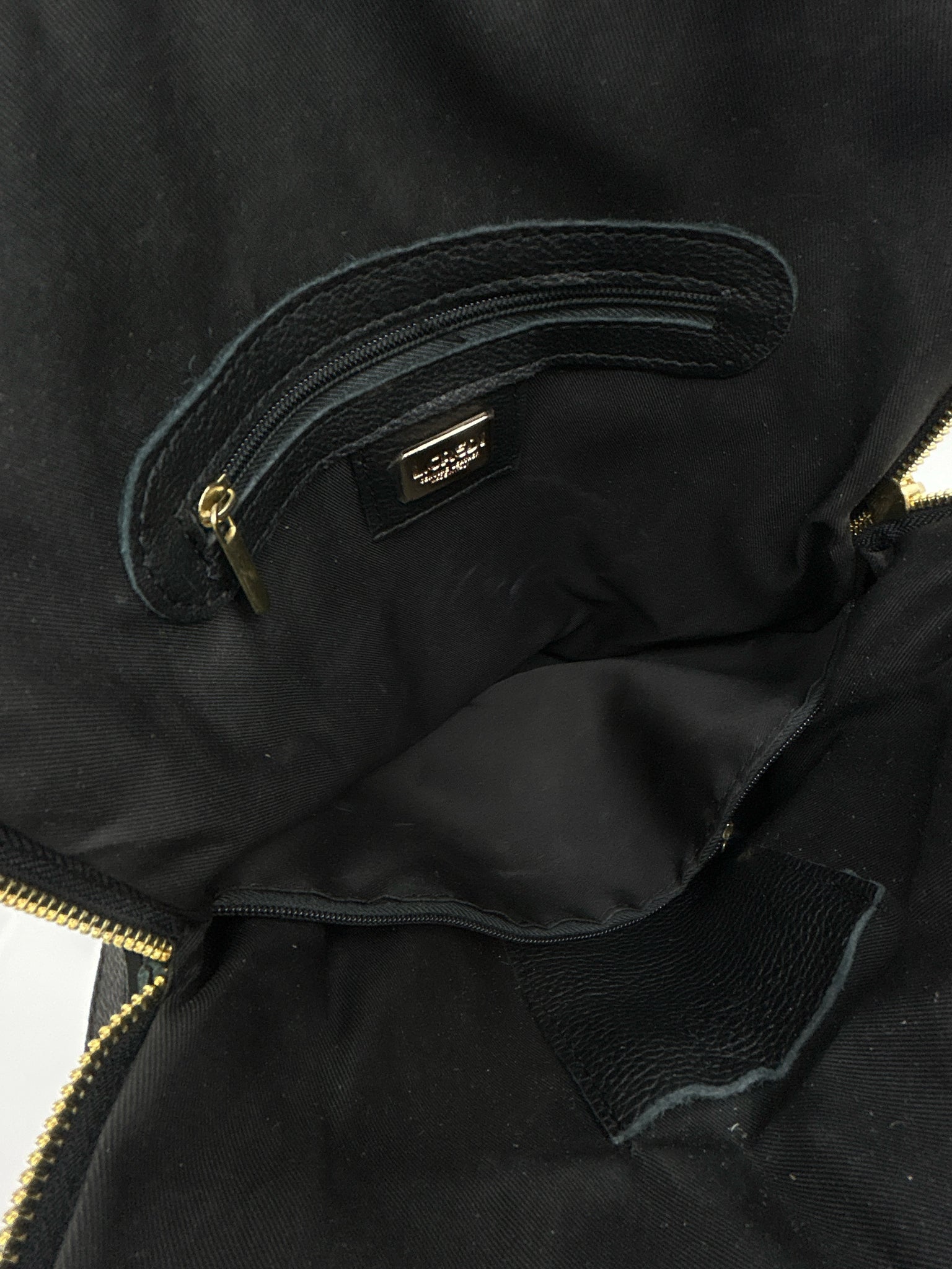 L.CREDI Black Women Backpack