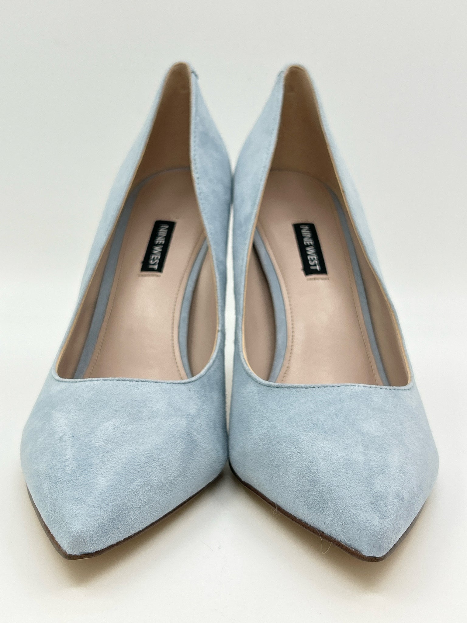 NINE WEST Size 11M light blue Women Pumps