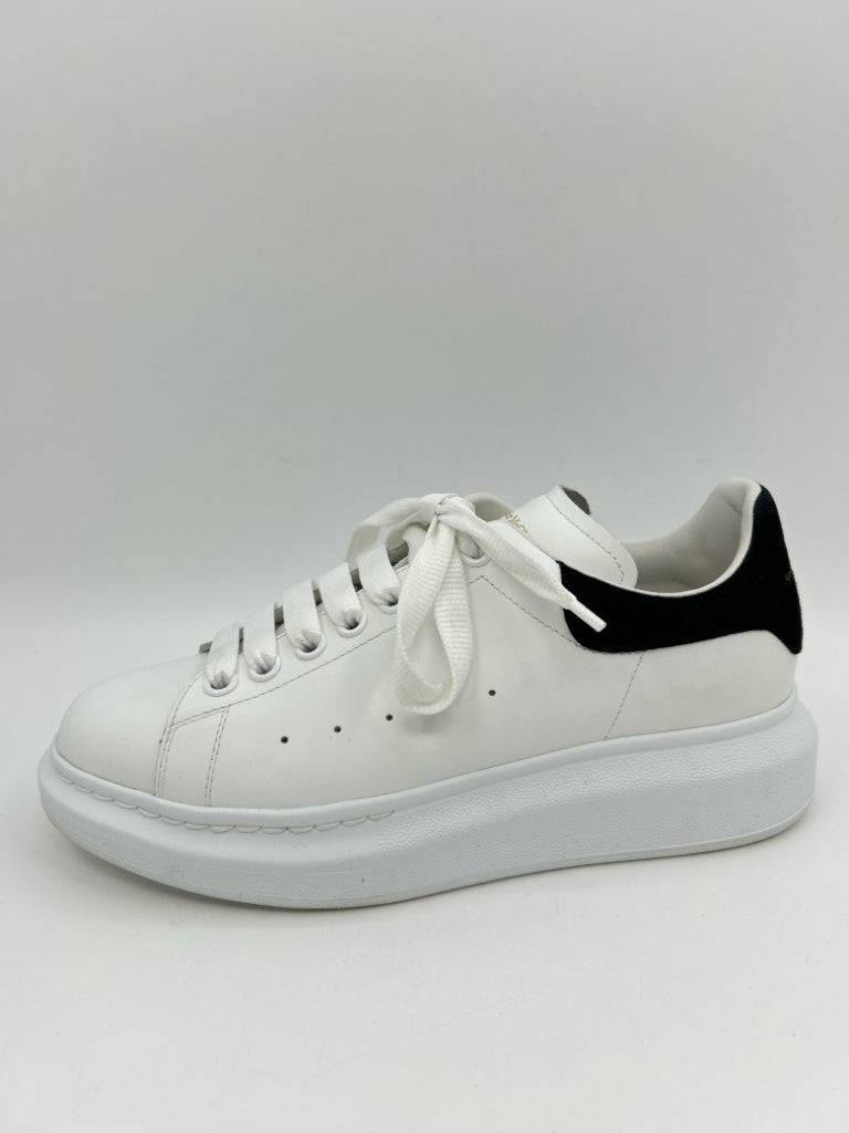 ALEXANDER MCQUEEN Women EU Size 39 White & Black Sneakers