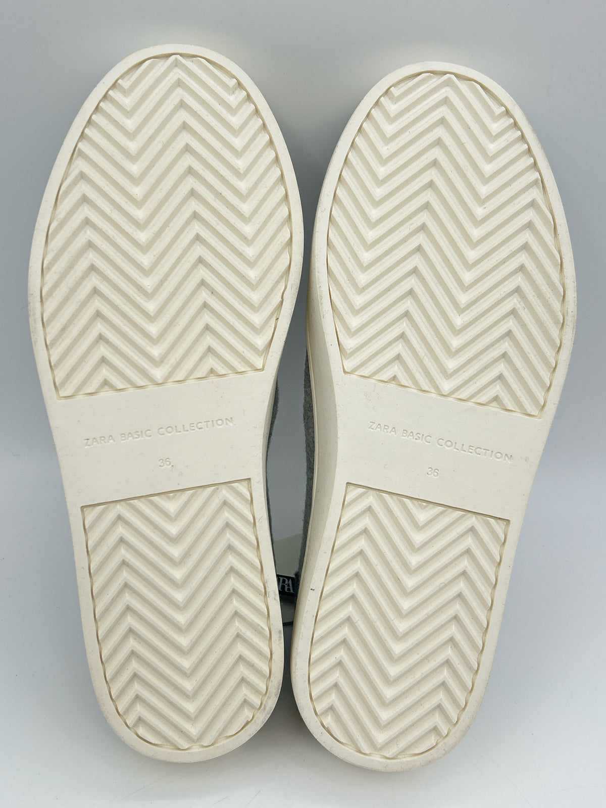 ZARA Size 36/6 Grey Women Sneakers