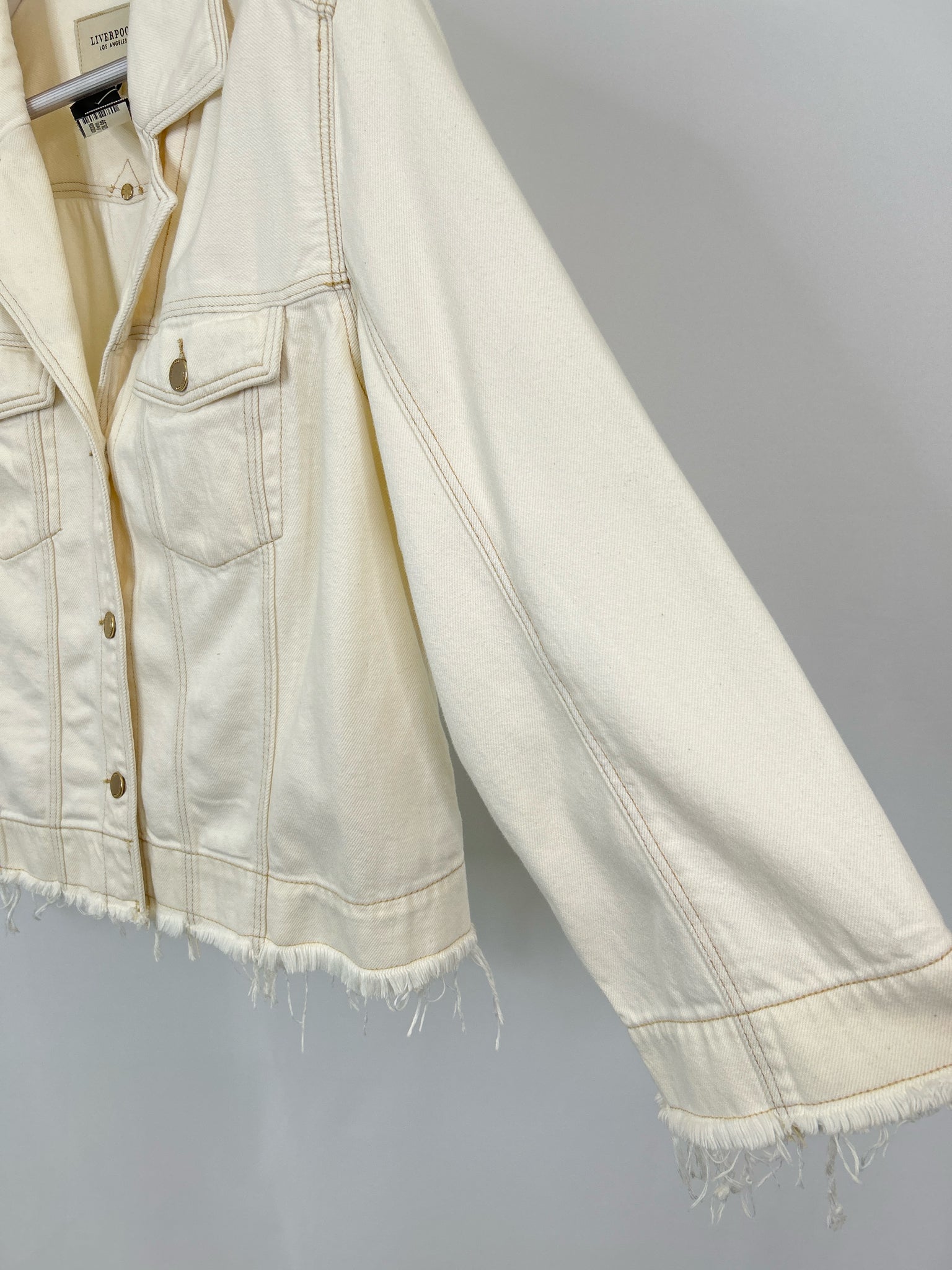 LIVERPOOL Size XL off white Women Jacket