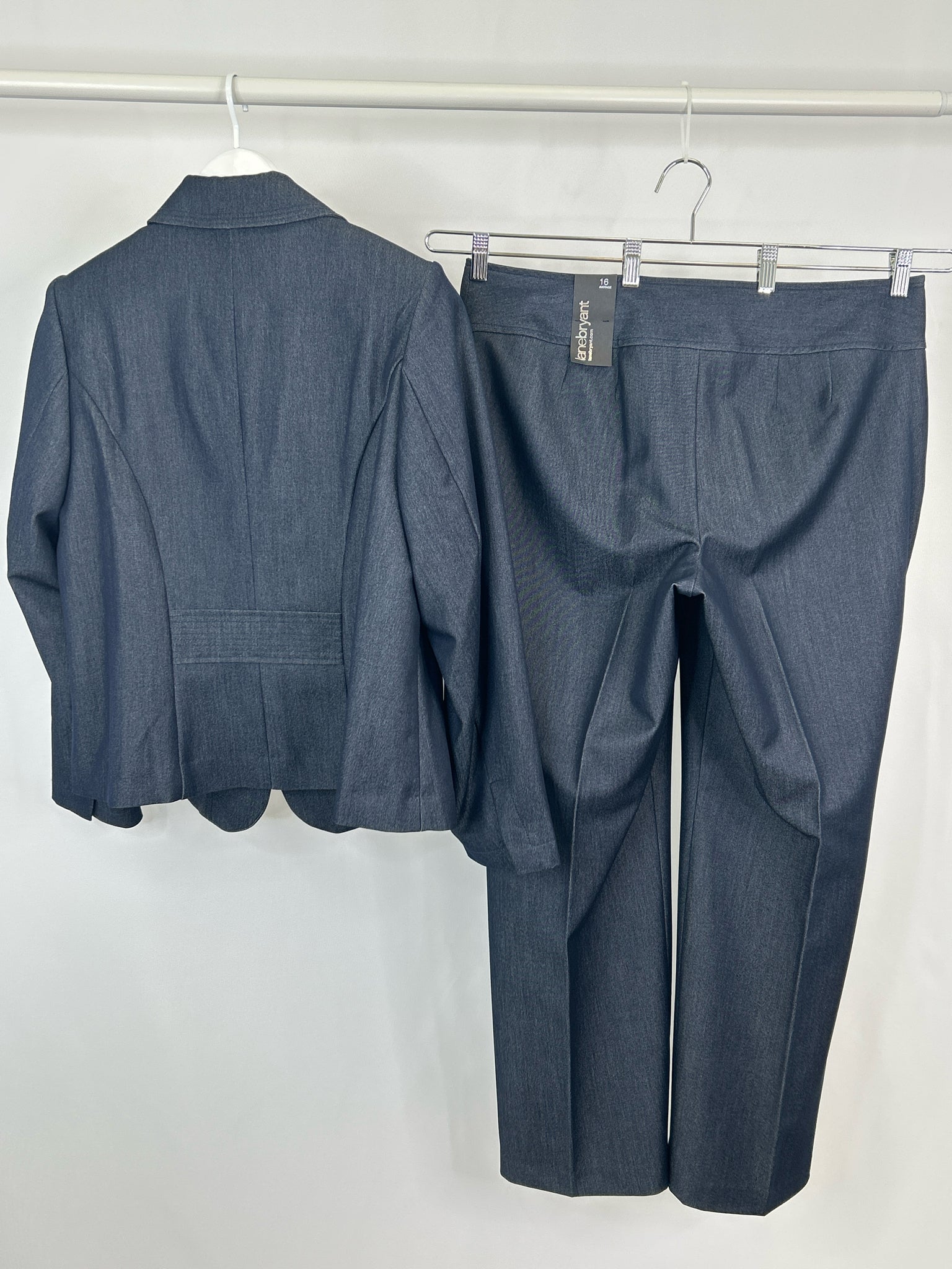 LANE BRYANT Size 16 Blue Women 2-Piece w/pants