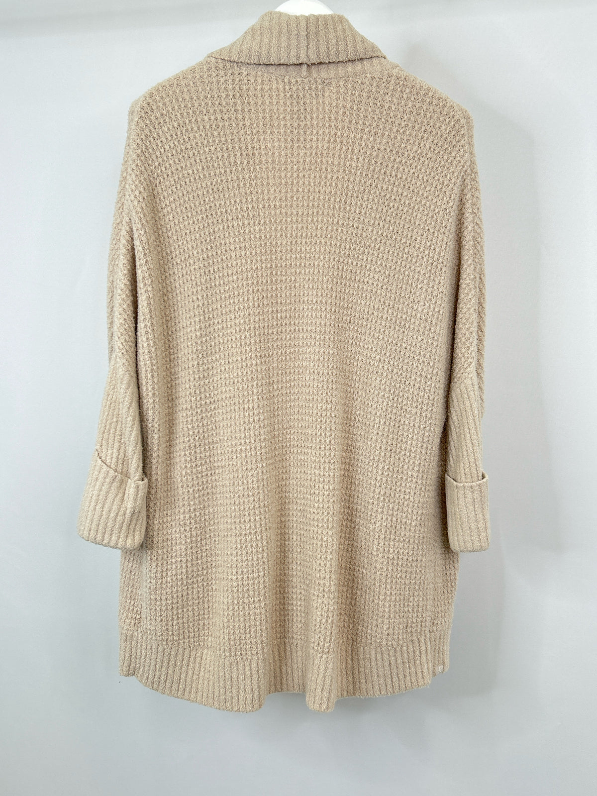 BAREFOOT DREAMS Size L/XL Beige Women Cardigan