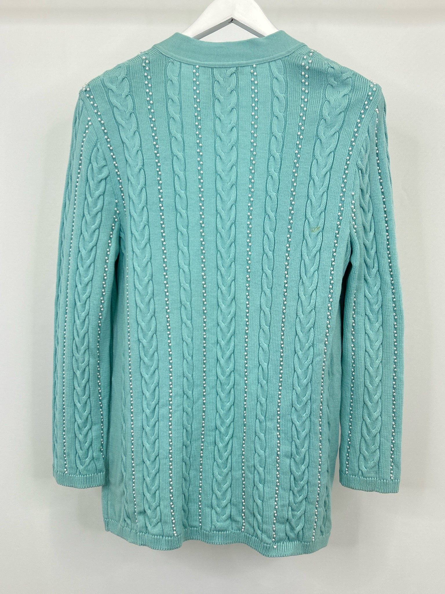 ESCADA Size 38 Turqouise Women Cardigan