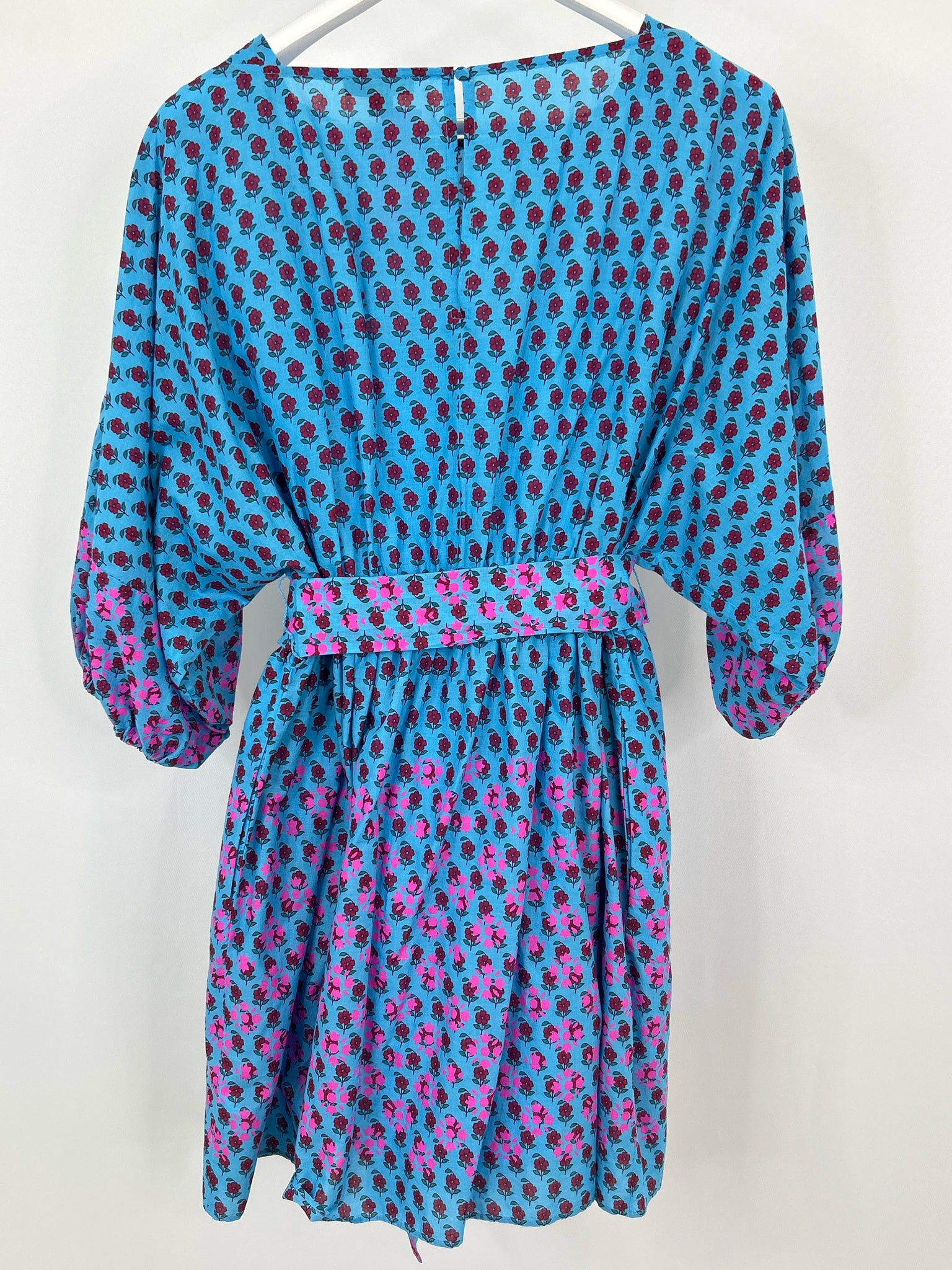 J. CREW Size S Blue Print Women Dress