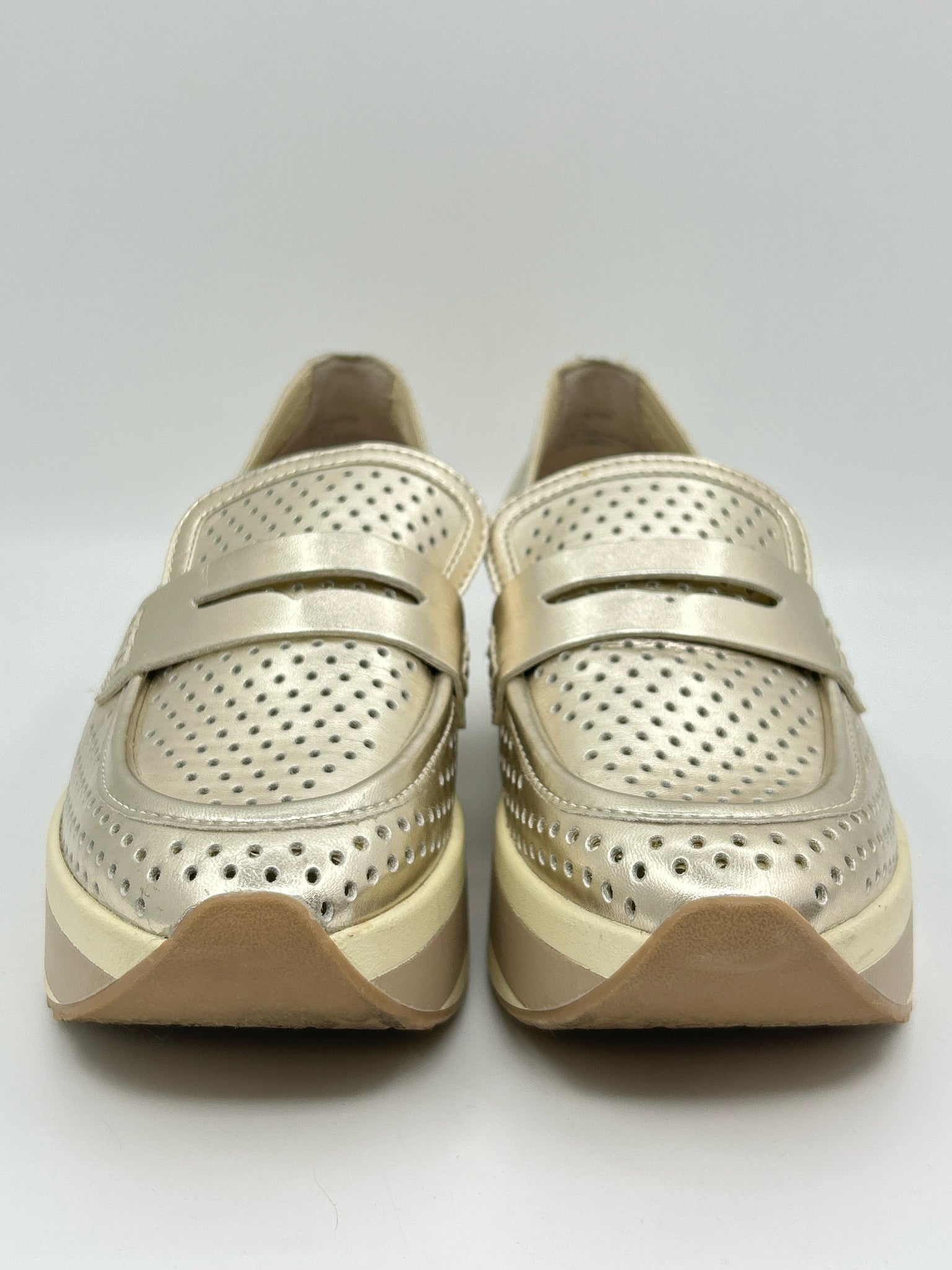 DOLCE VITA Size 8M gold metallic Women Loafer