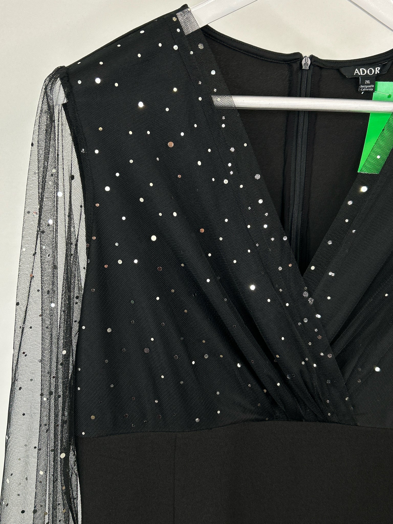 ADOR Size 2XL Black Women's Dress