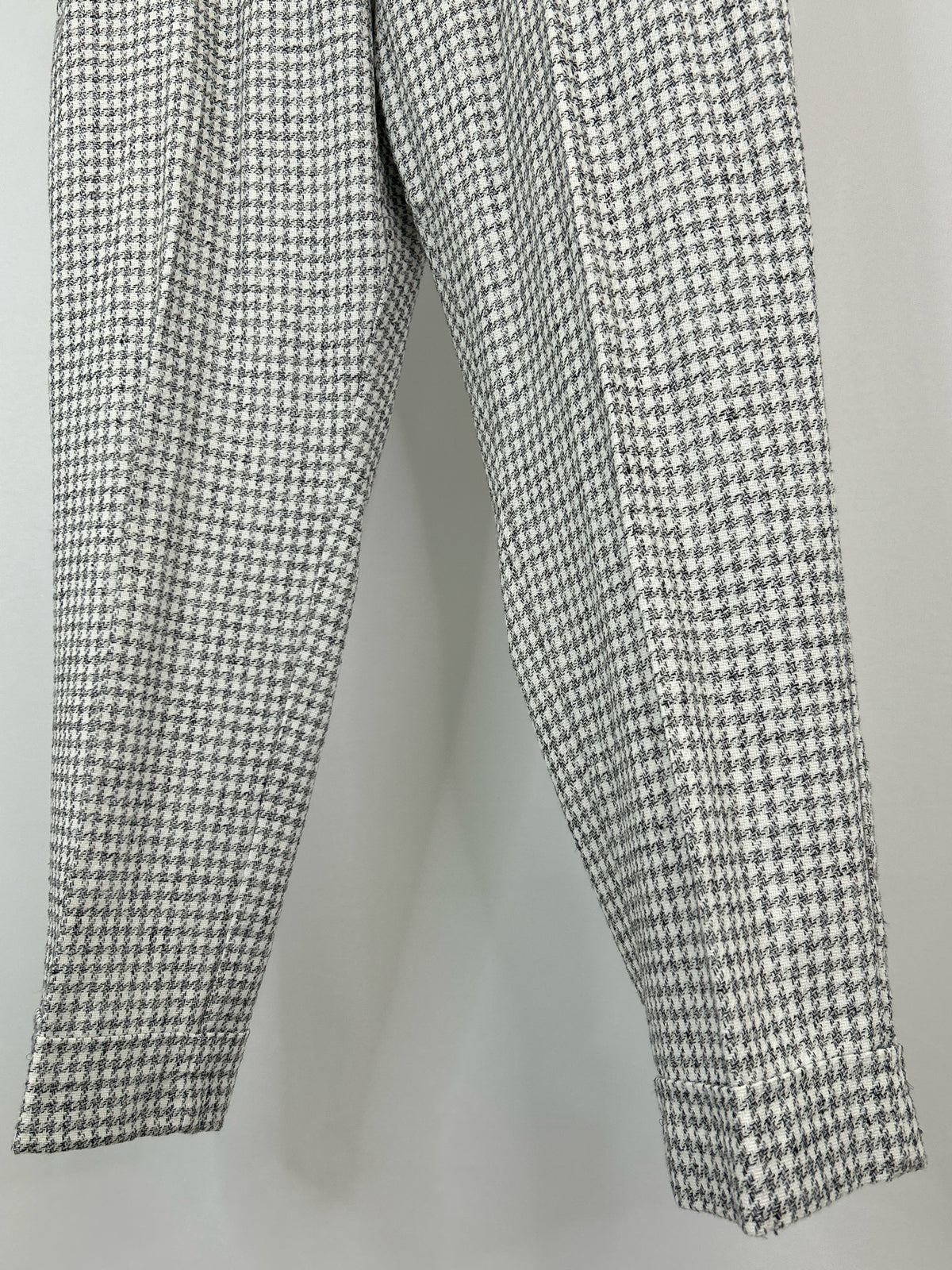 ANN TAYLOR Size 14 white & grey Women Pants