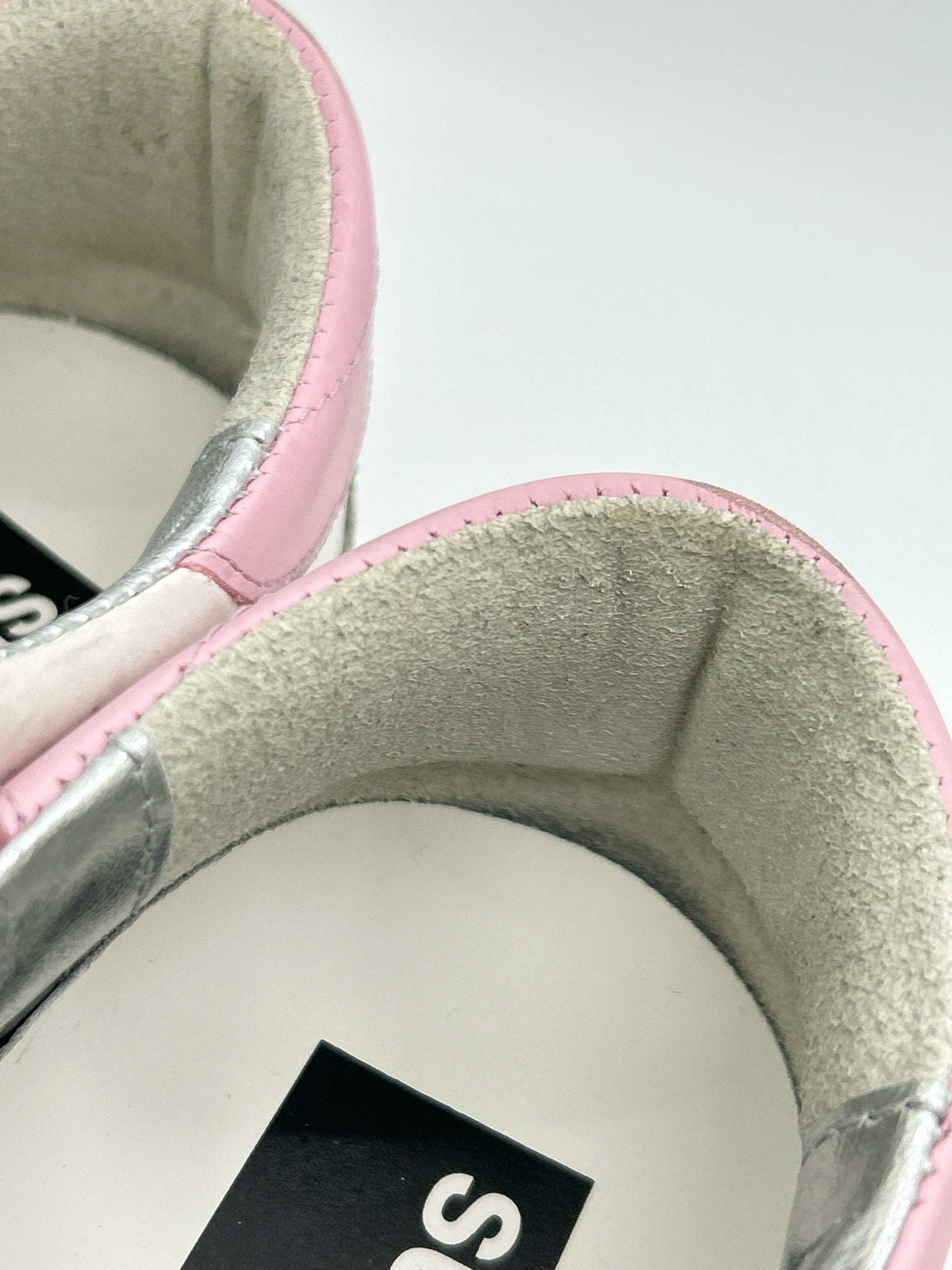 GOLDEN GOOSE Size 40/10 White and PINK Women Sneakers