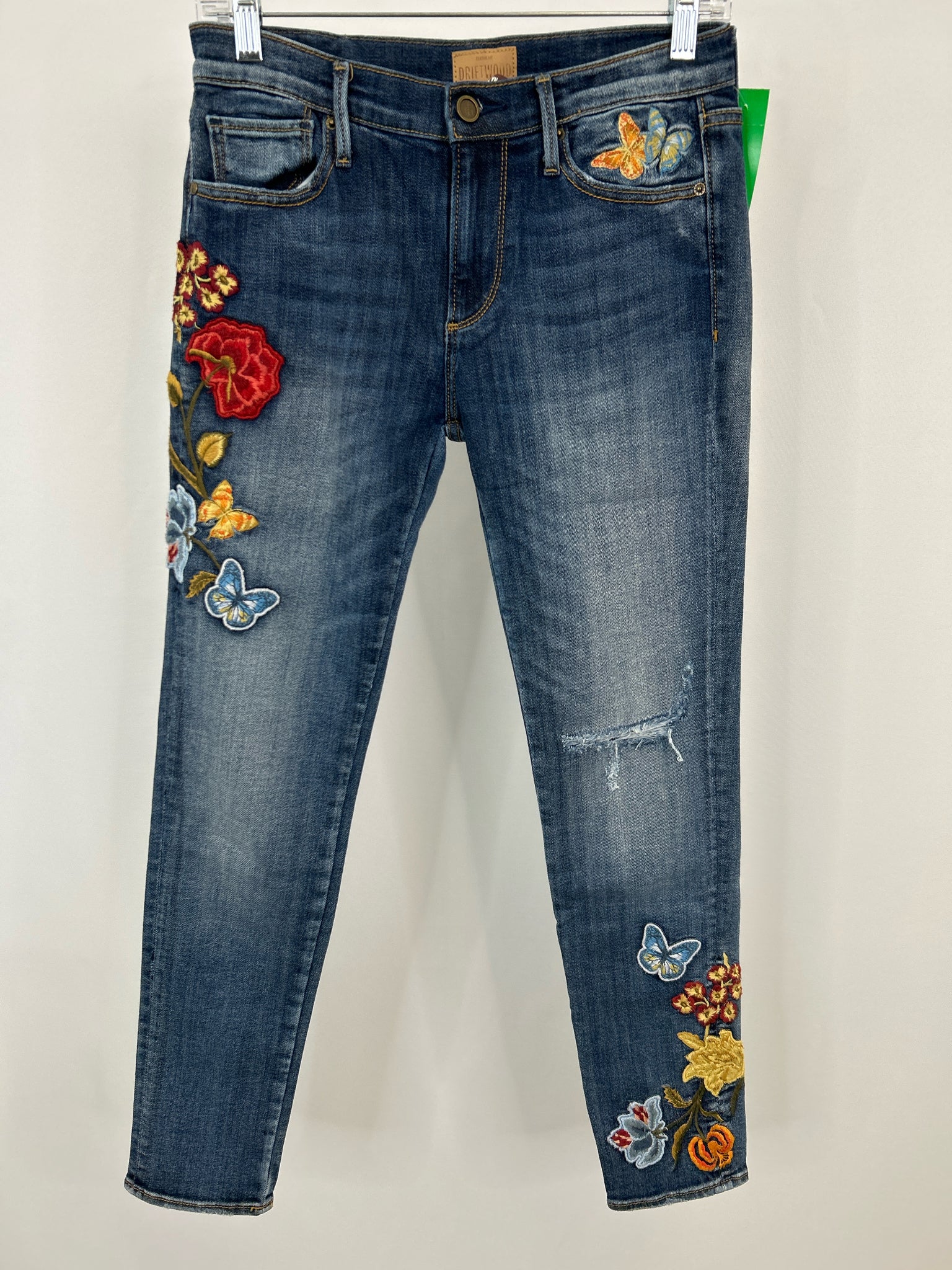 DRIFTWOOD Size 27/4 BLUE DENIM Women jeans