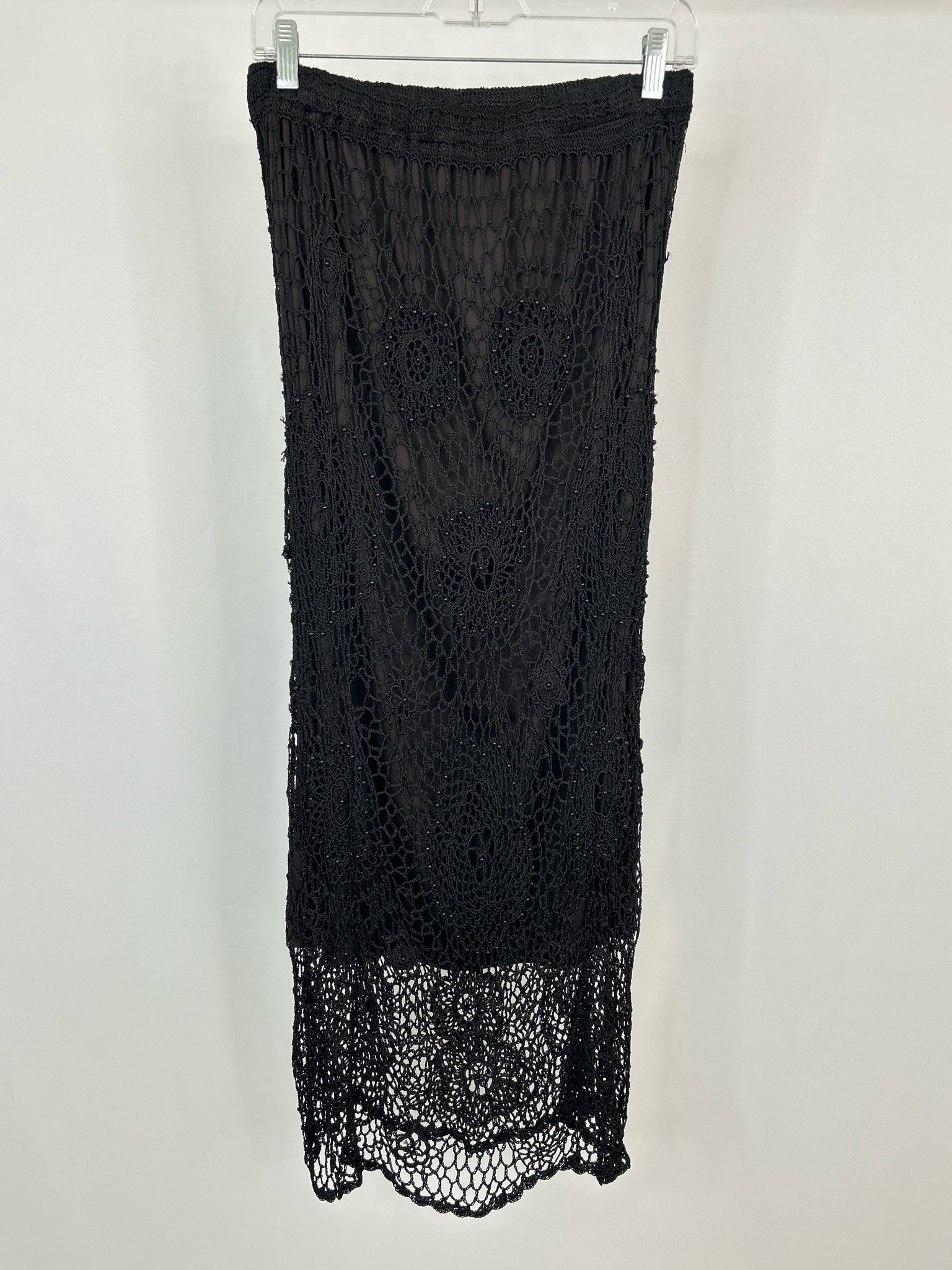 CHICO'S Size 8 DARK BROWN Women Skirt