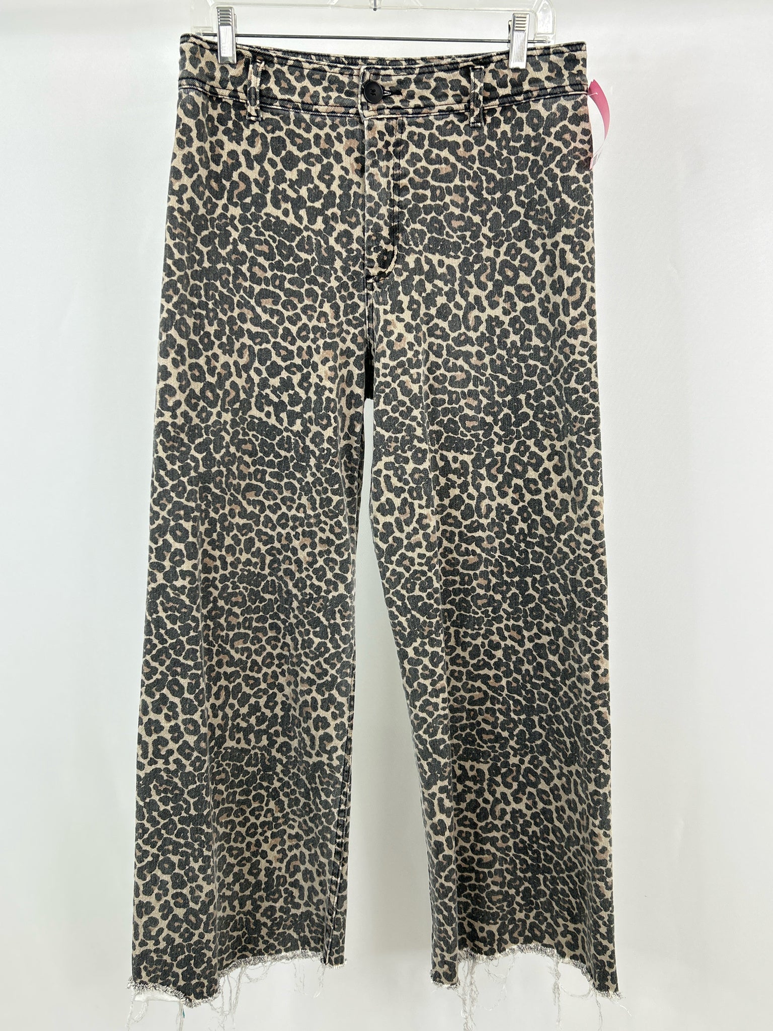 Miou Muse Size L BEIGE AND BLACK Women jeans