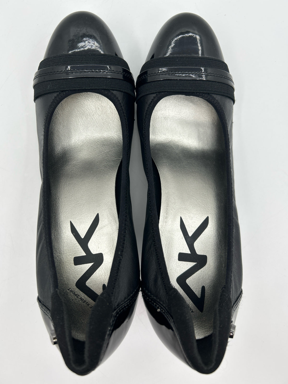 ANNE KLEIN Size 9M Black Women Pumps
